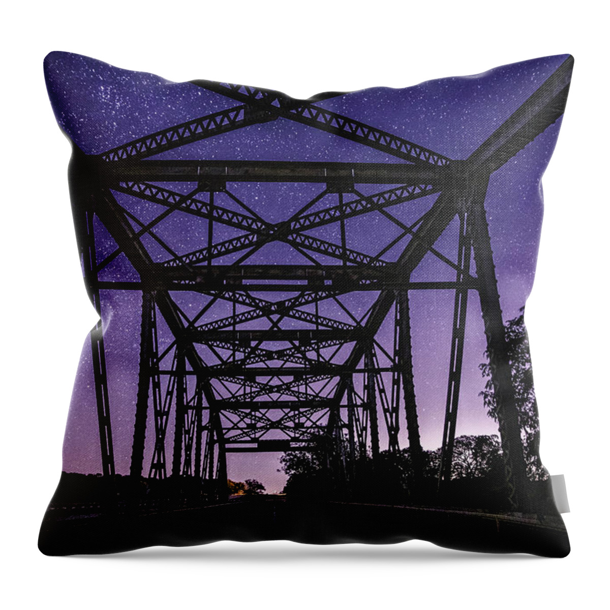 2019 Throw Pillow featuring the photograph Bridge to Tomorrow by KC Hulsman