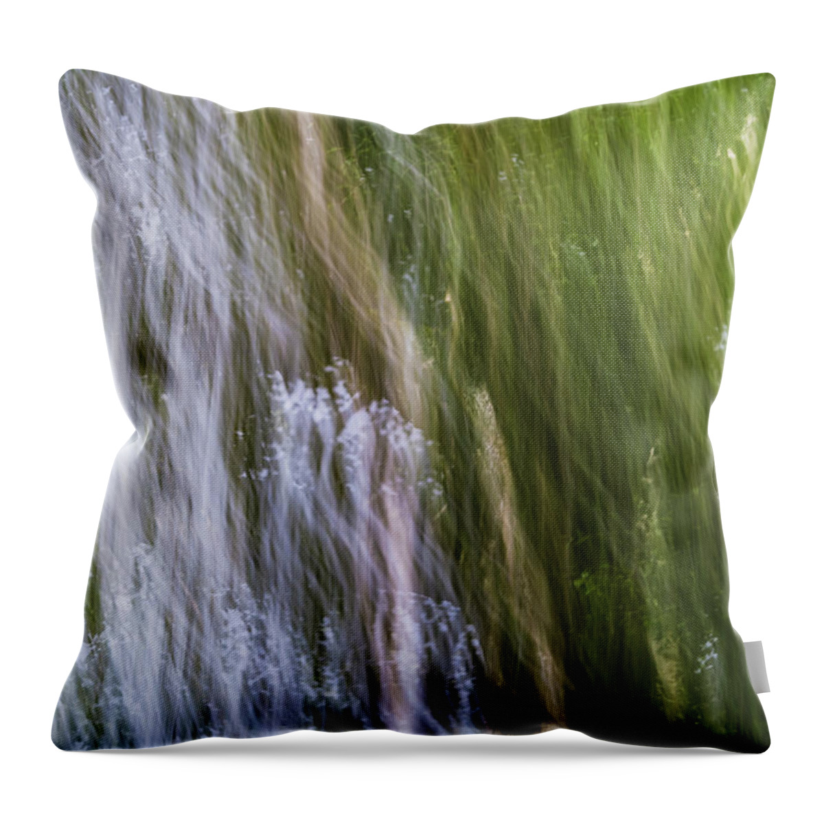 Icm Throw Pillow featuring the photograph Bursting Out by Ada Weyland