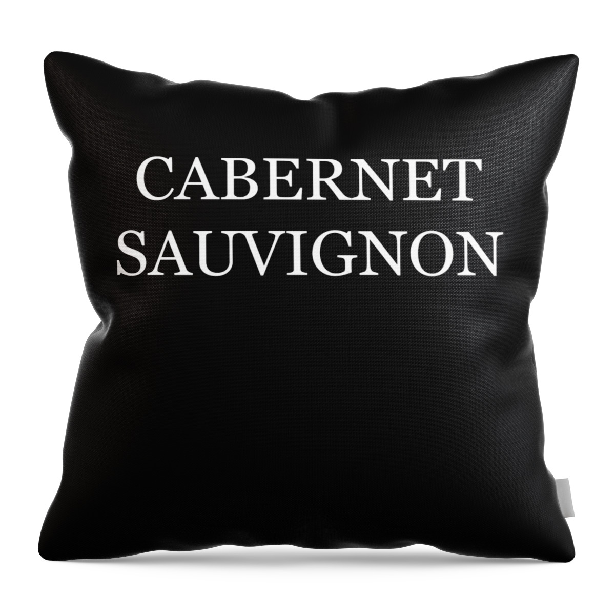 Halloween Throw Pillow featuring the digital art Cabernet Sauvignon Wine Costume by Flippin Sweet Gear
