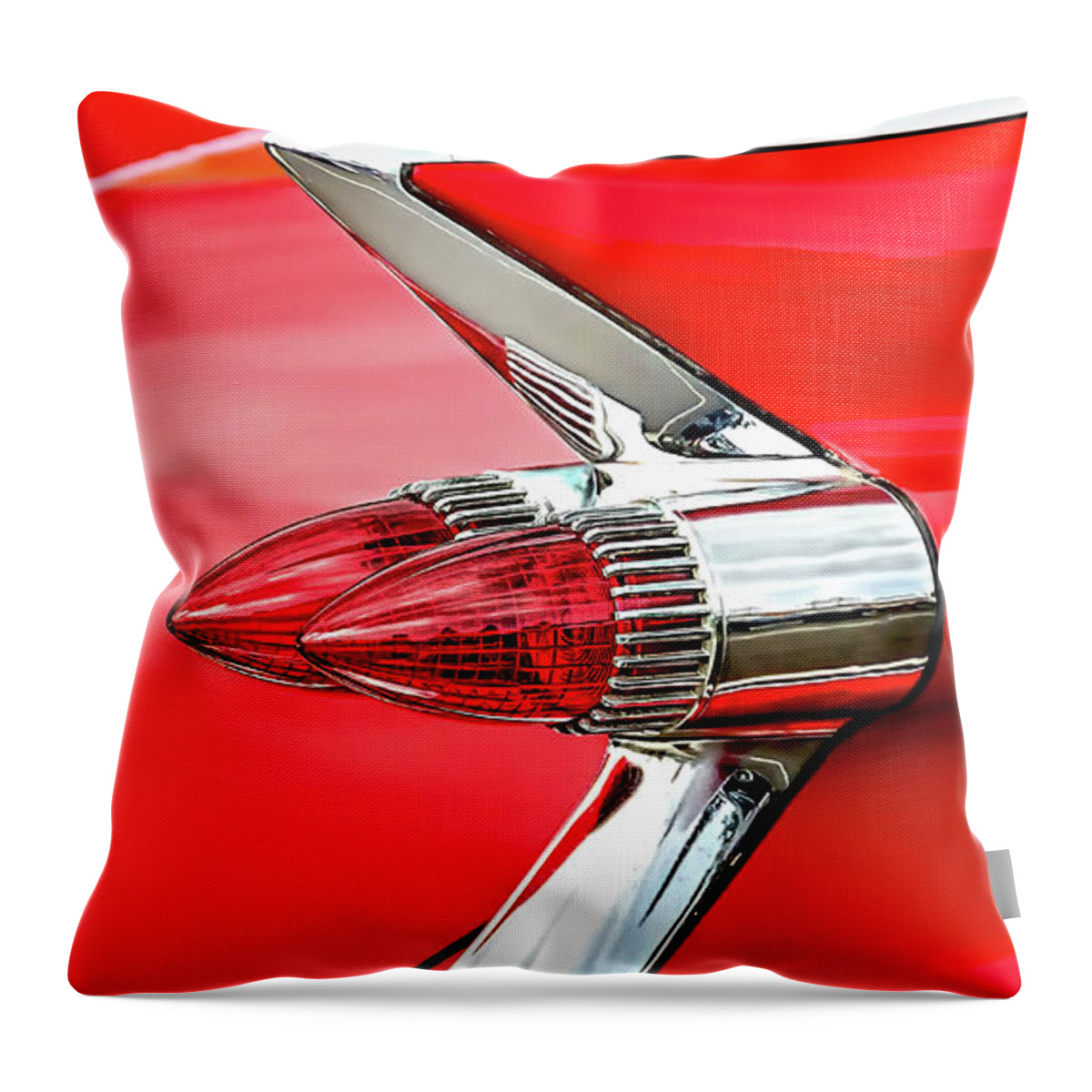 David Lawson Photography Throw Pillow featuring the photograph Caddy Delight by David Lawson