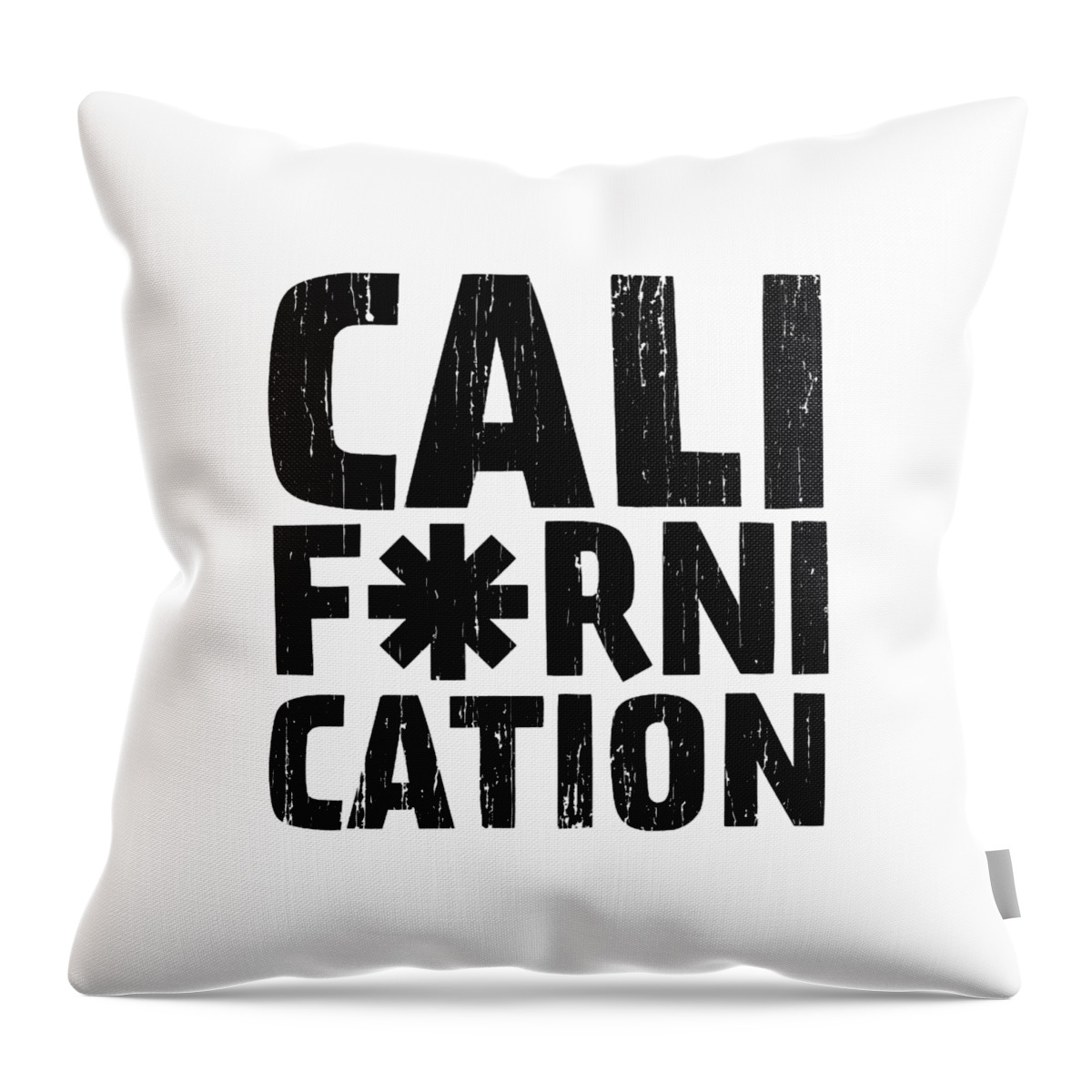 Flea Throw Pillow featuring the drawing Californication by Camelo Fruit