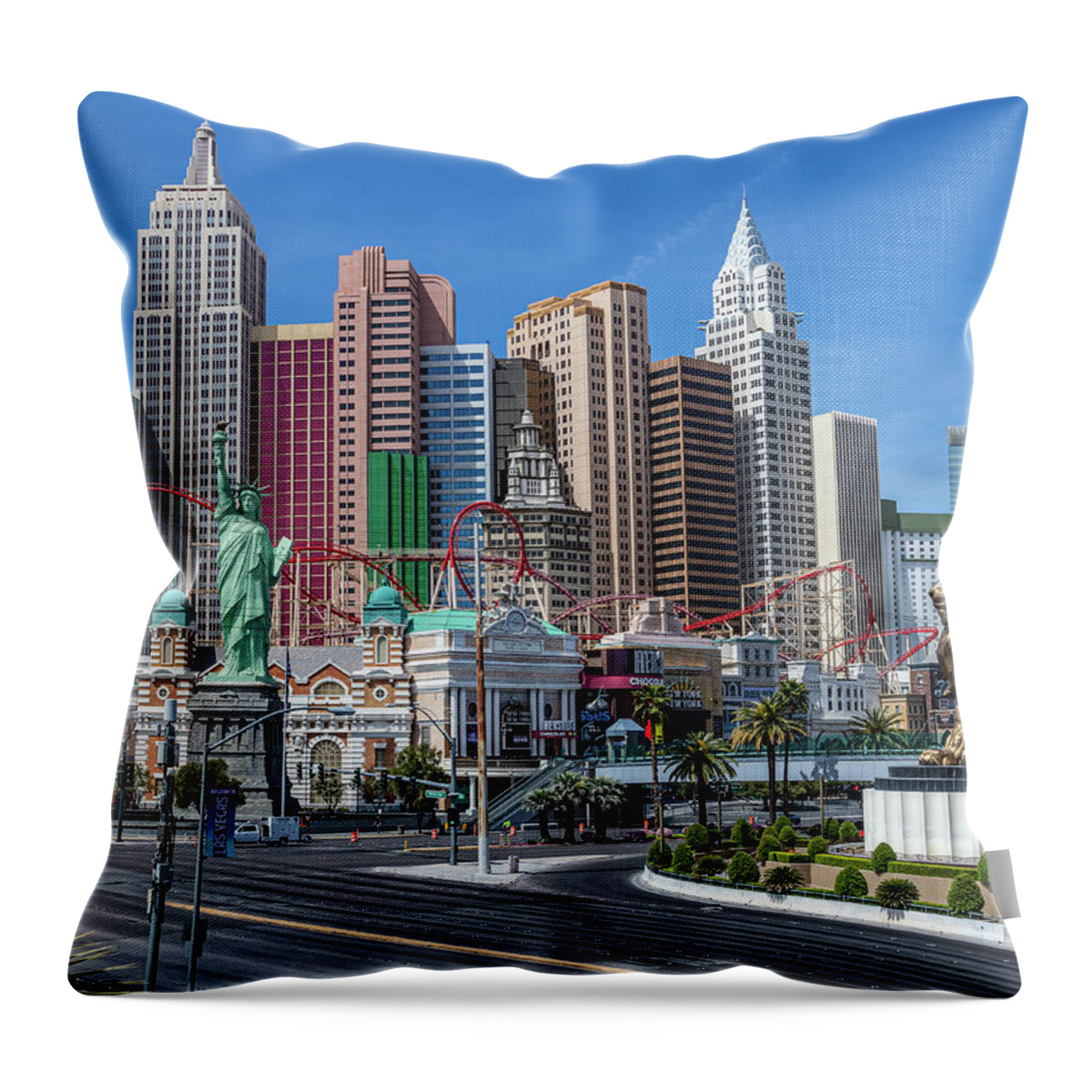  Throw Pillow featuring the photograph Calm Down You Are Going To Be OK by Michael W Rogers