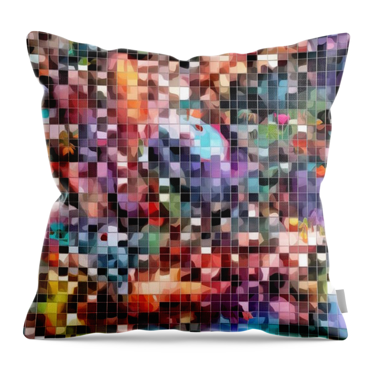  Throw Pillow featuring the digital art Case No 21 by Mark Slauter