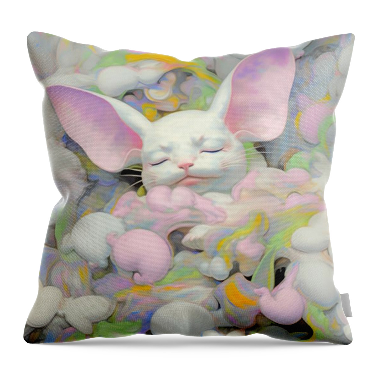  Throw Pillow featuring the digital art Case No 9 by Mark Slauter