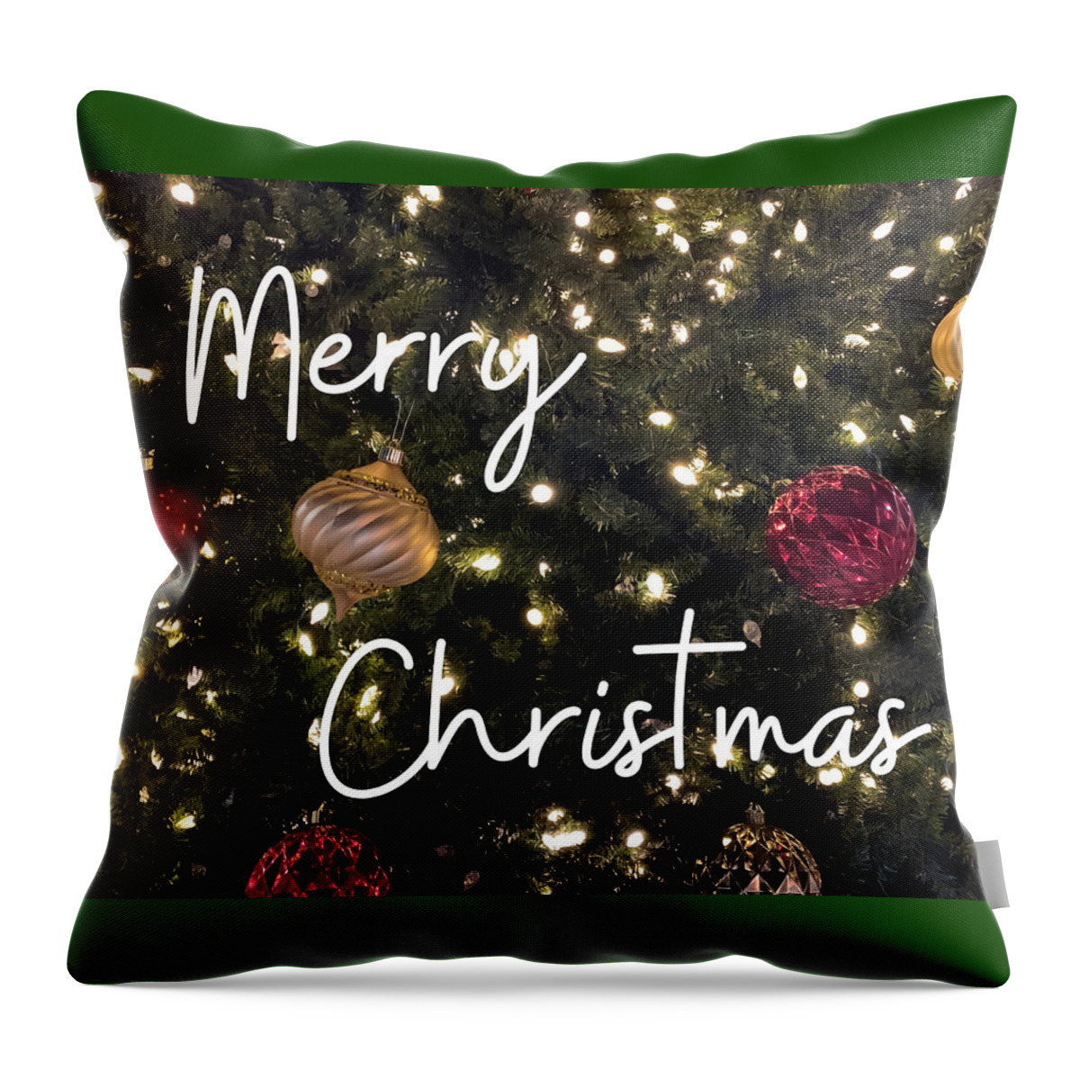 Christmas Throw Pillow featuring the photograph Christmas Card 1 by Lee Darnell