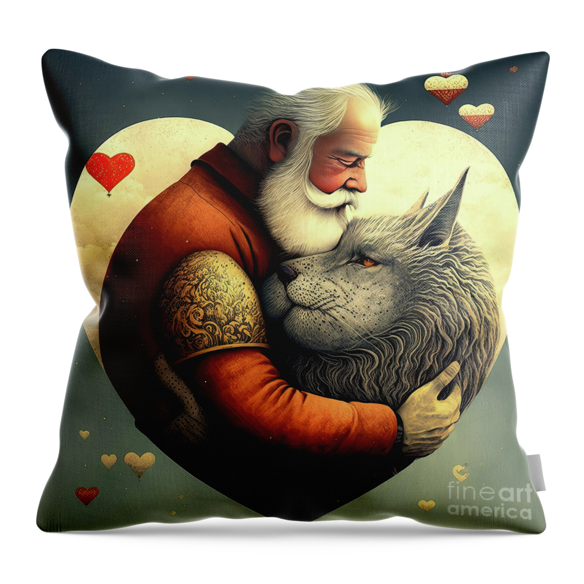 Christmas Throw Pillow featuring the photograph Christmas Scene 036 by Jack Torcello
