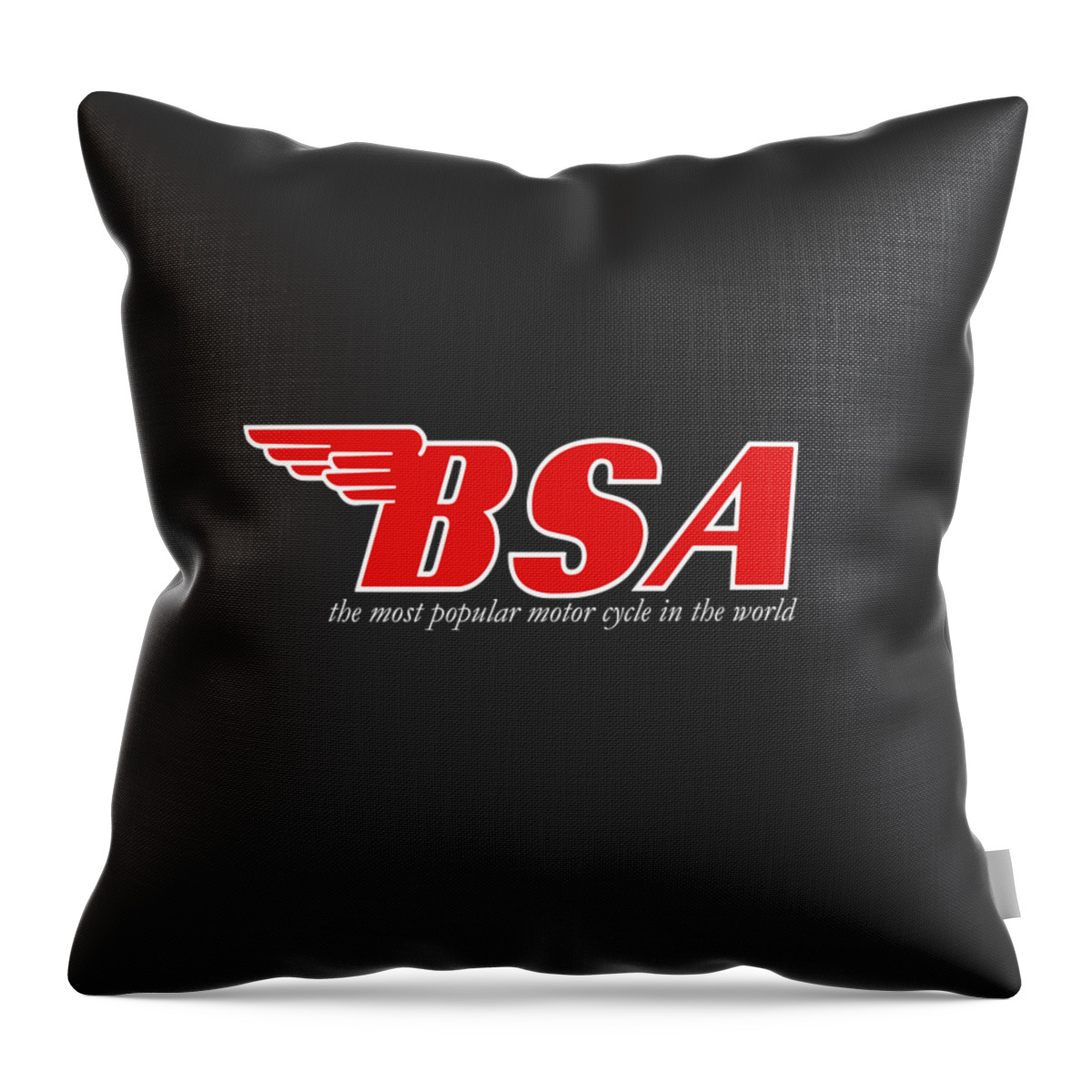 Bsa Motorcycle Throw Pillow featuring the photograph Classic BSA Phone Case by Mark Rogan