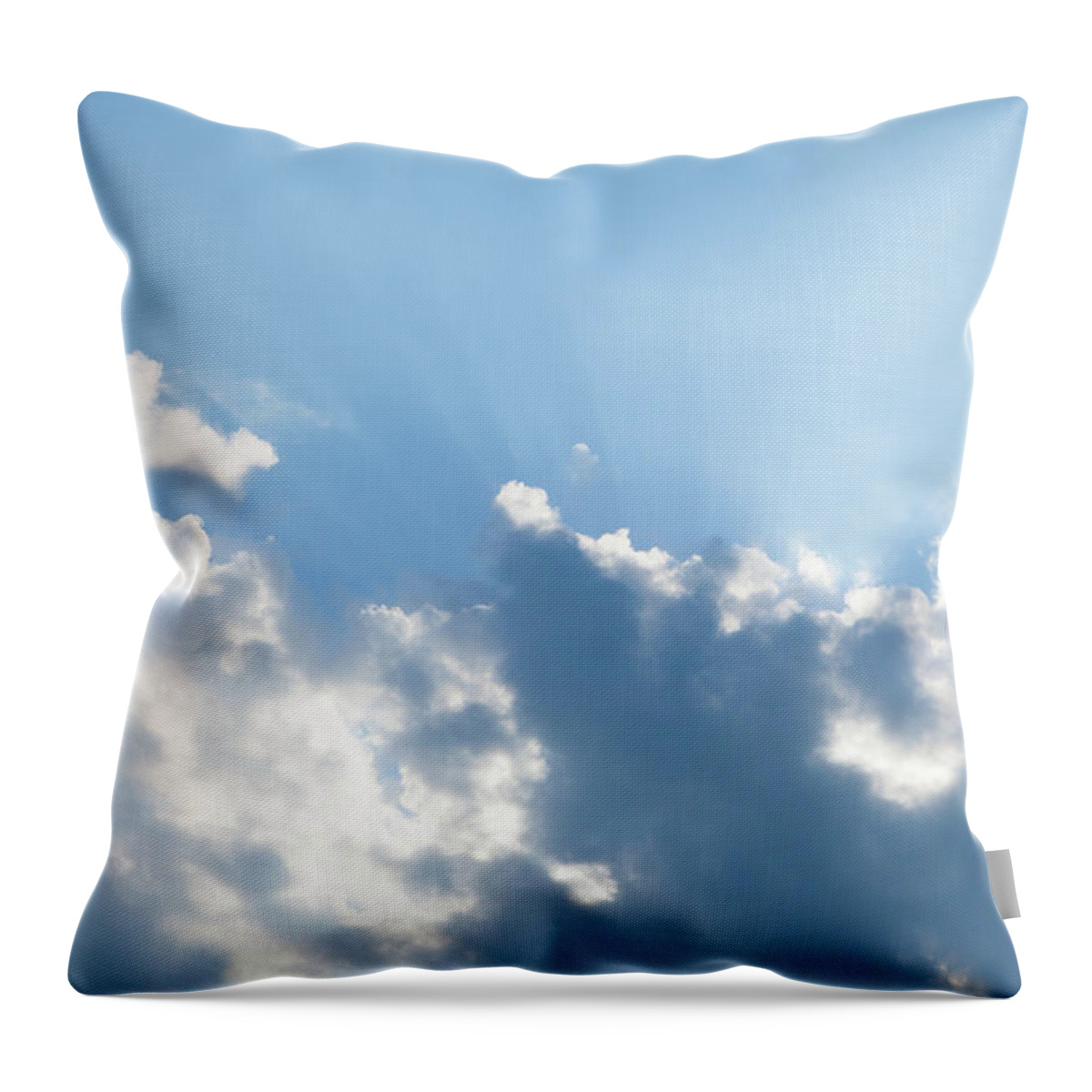 Clouds Throw Pillow featuring the photograph Clouds_6871 by Rocco Leone