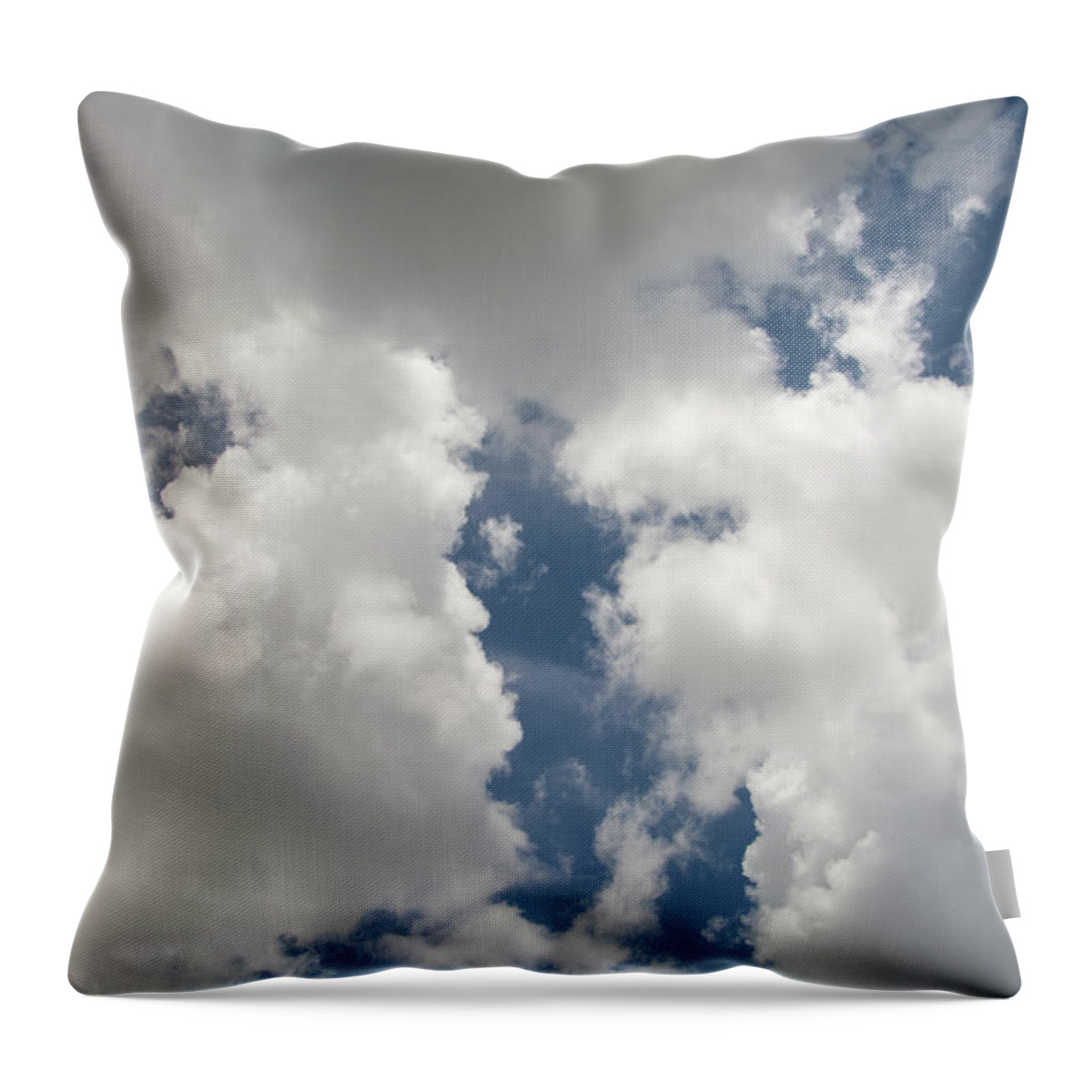 Sky Throw Pillow featuring the photograph Cloudscape by Carolyn Hutchins