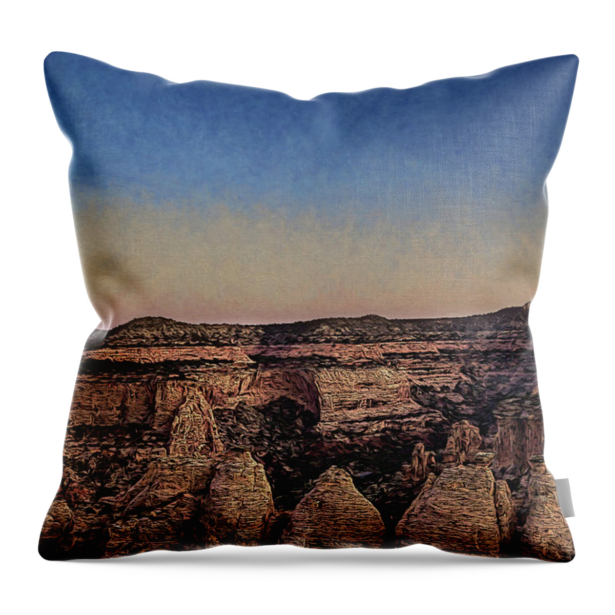 Photographs Throw Pillow featuring the photograph Colorado National Monument - Coke Ovens by John A Rodriguez