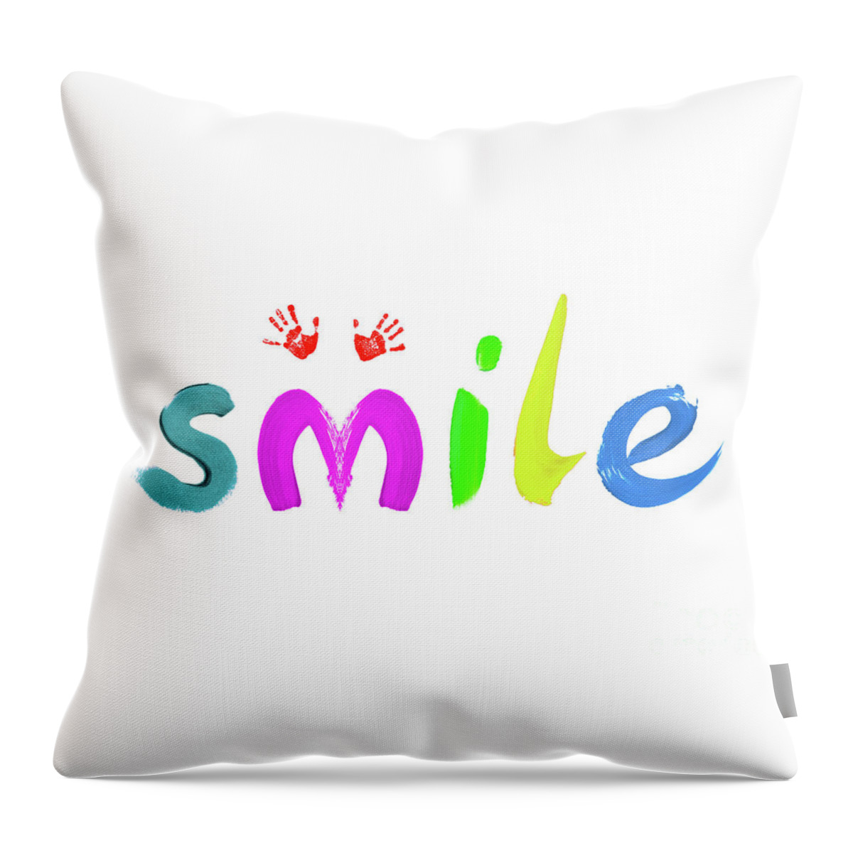 Smile Throw Pillow featuring the photograph Colourful Smile by Tim Gainey