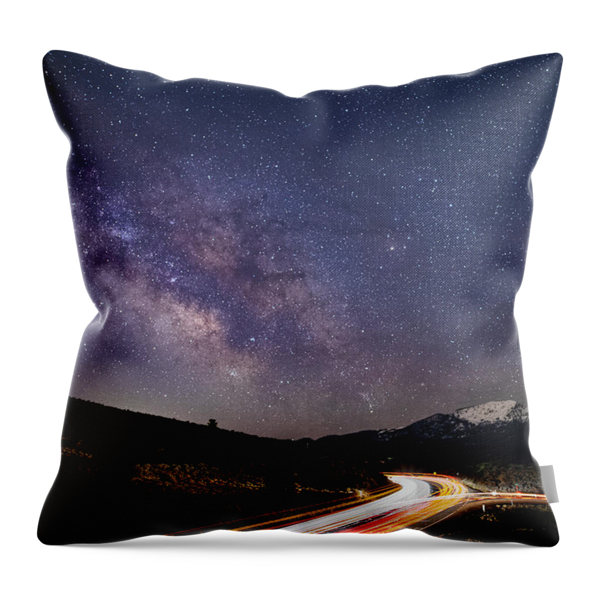 Car Throw Pillow featuring the photograph Commute to the Core by Mike Lee