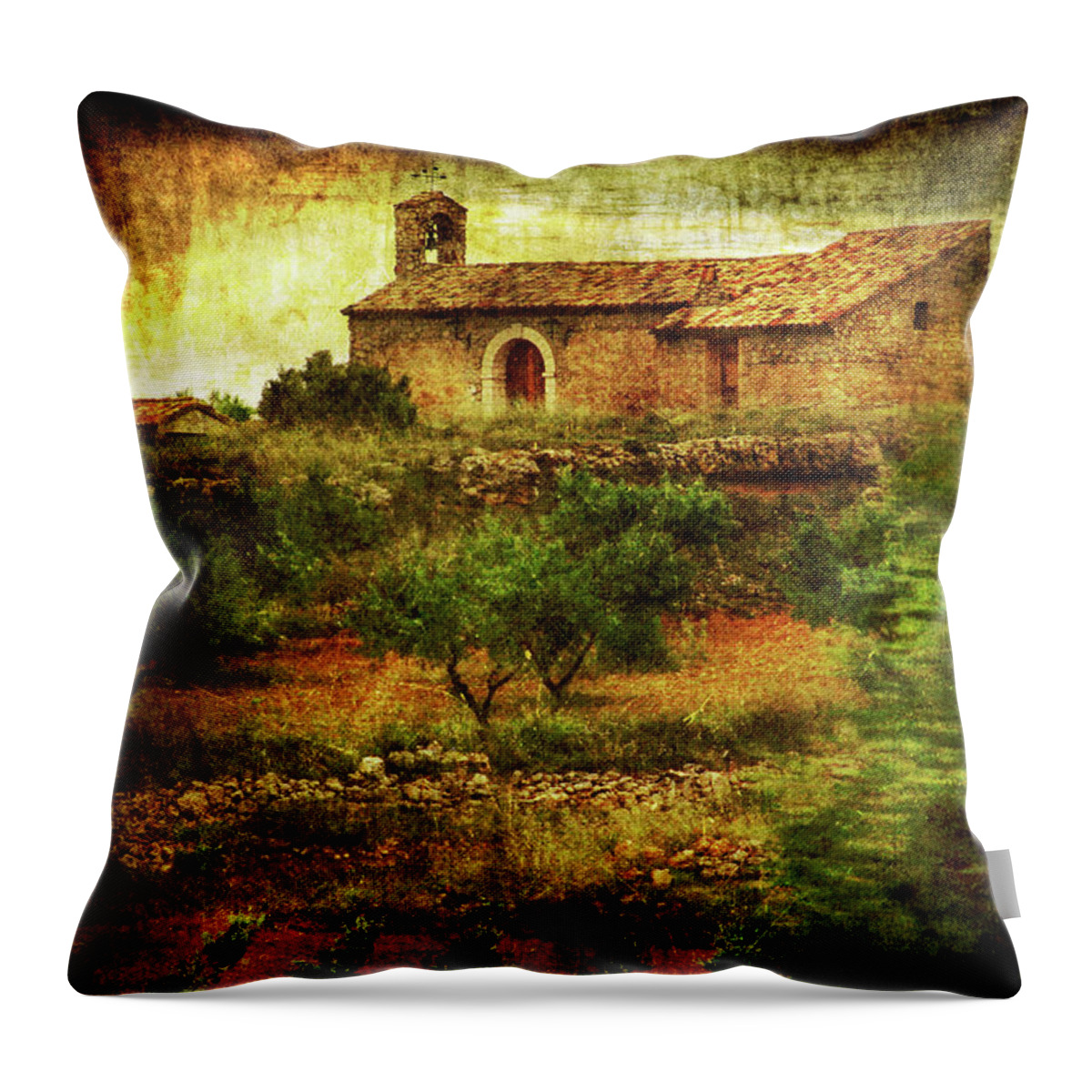 Building Throw Pillow featuring the photograph Continuance by Andrew Paranavitana
