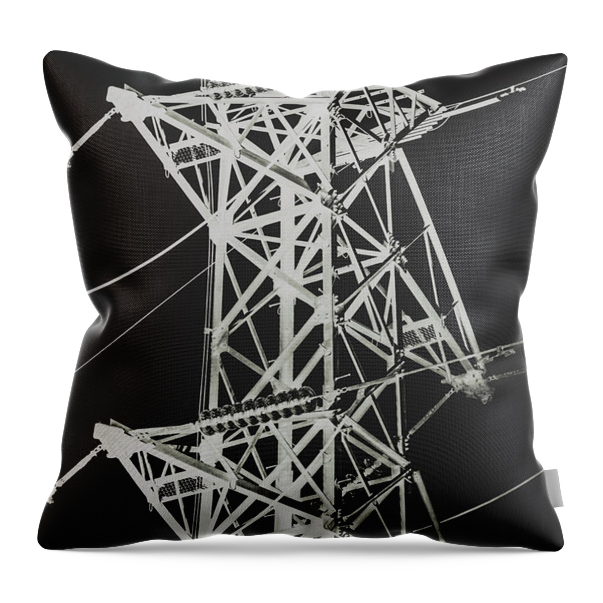 Energy Throw Pillow featuring the photograph Current inverted by Jorgo Photography
