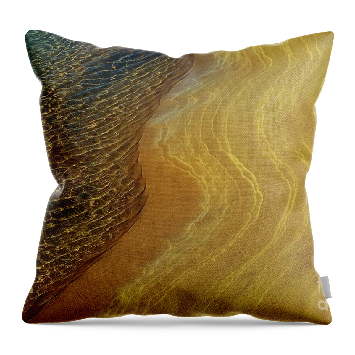 Water Throw Pillow featuring the photograph Current by Lauren Leigh Hunter Fine Art Photography