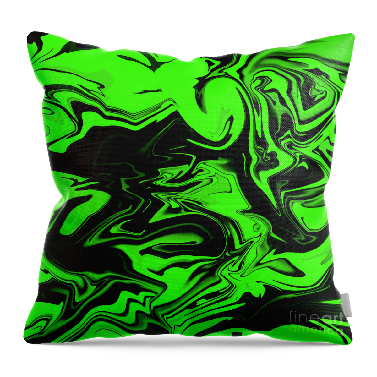Dark Throw Pillow featuring the photograph Dark Pastel Greens by Rockin Docks