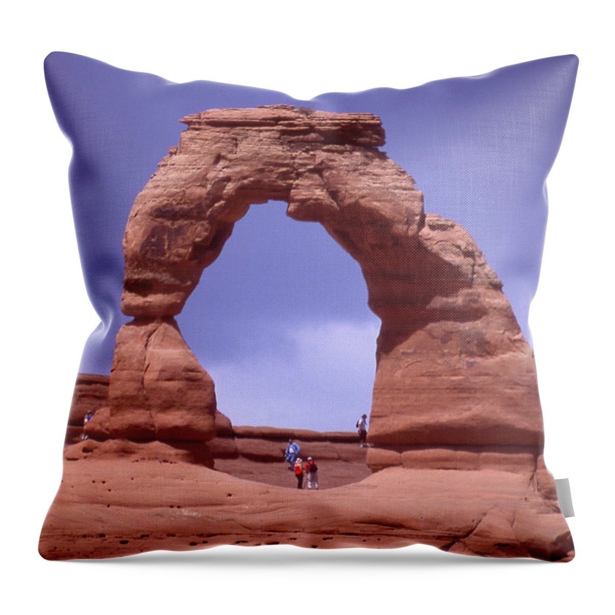 Southwest Throw Pillow featuring the photograph Delicate Arch 4 - Utah by Mike McGlothlen