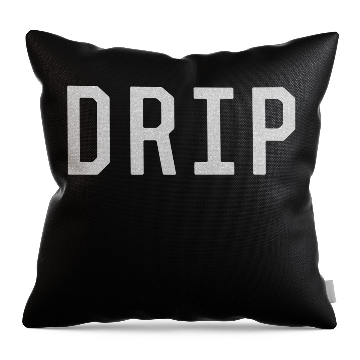 Cool Throw Pillow featuring the digital art Drip by Flippin Sweet Gear