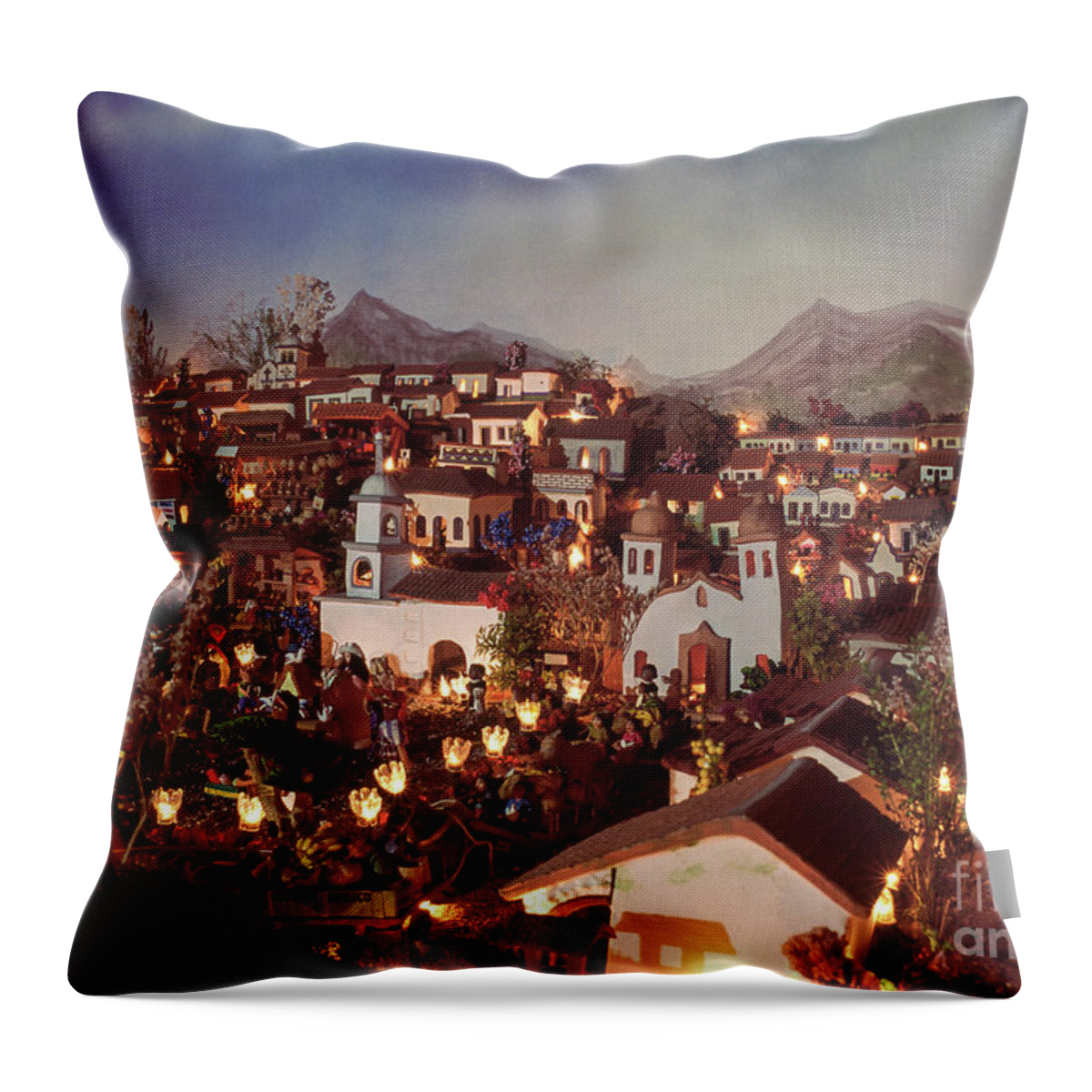 Architecture Throw Pillow featuring the photograph Dtl-11803 by Juan Silva