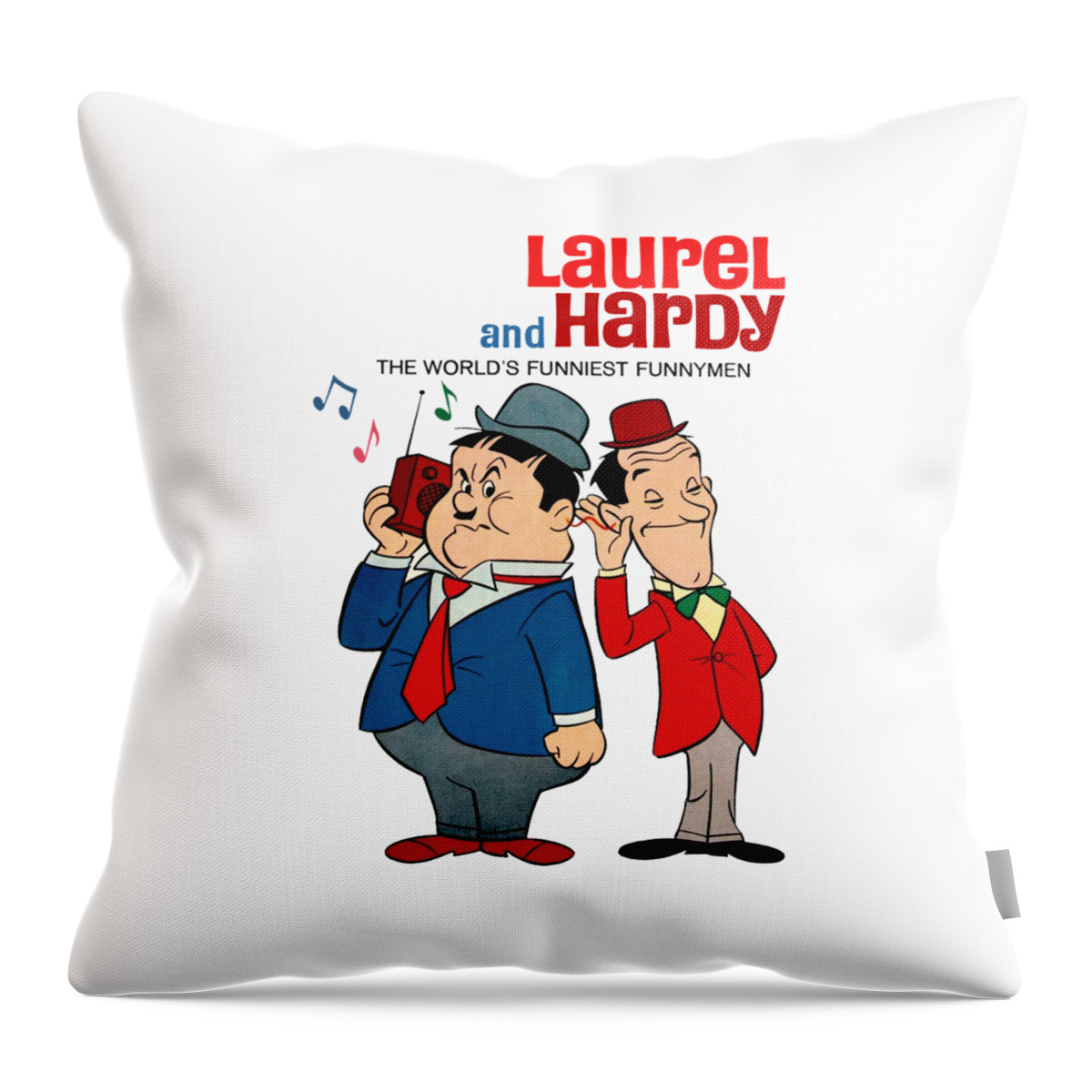 Comedy Throw Pillow featuring the digital art Eavesdropping On Someone by Sybil White