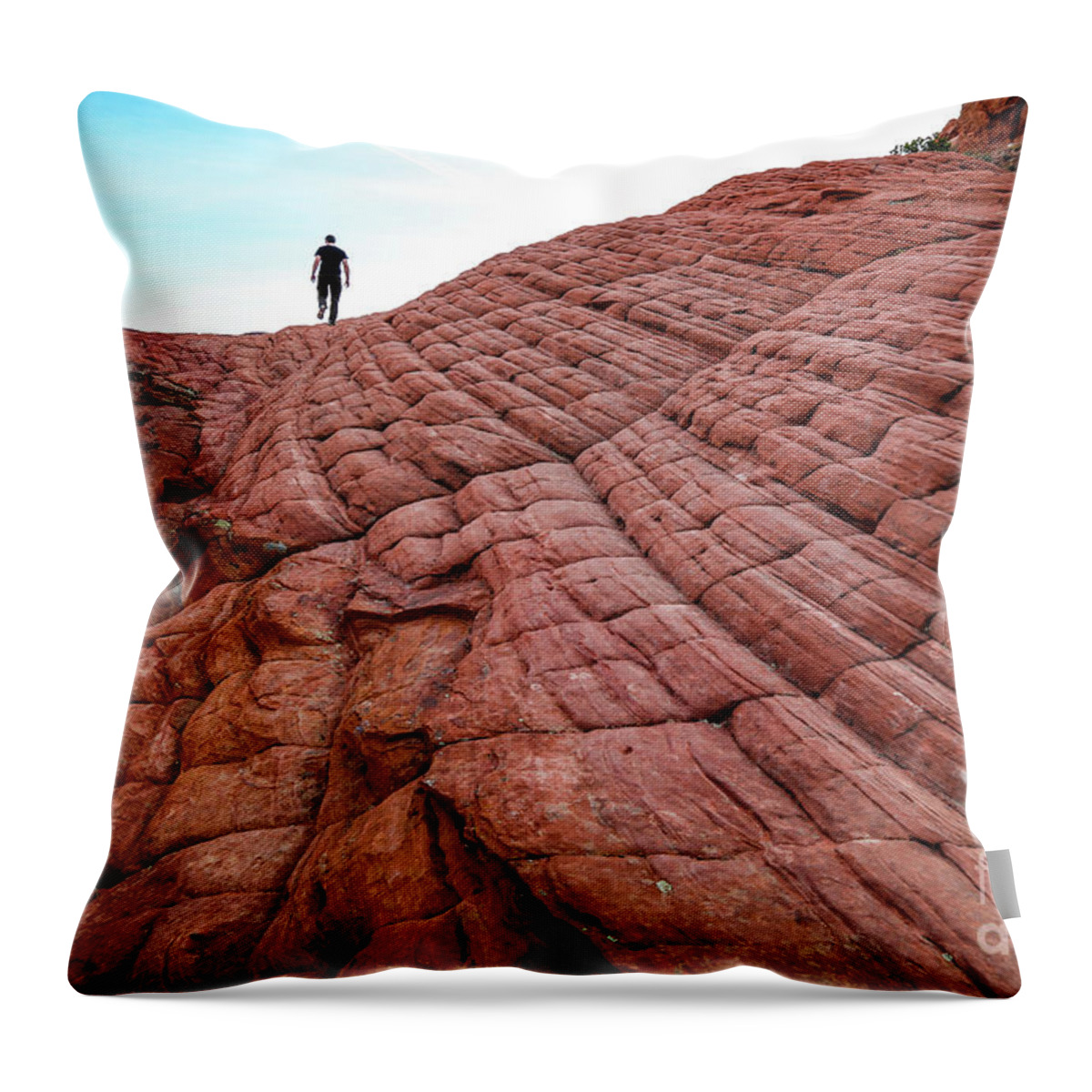 Utah Throw Pillow featuring the photograph Eternity by Erin Marie Davis