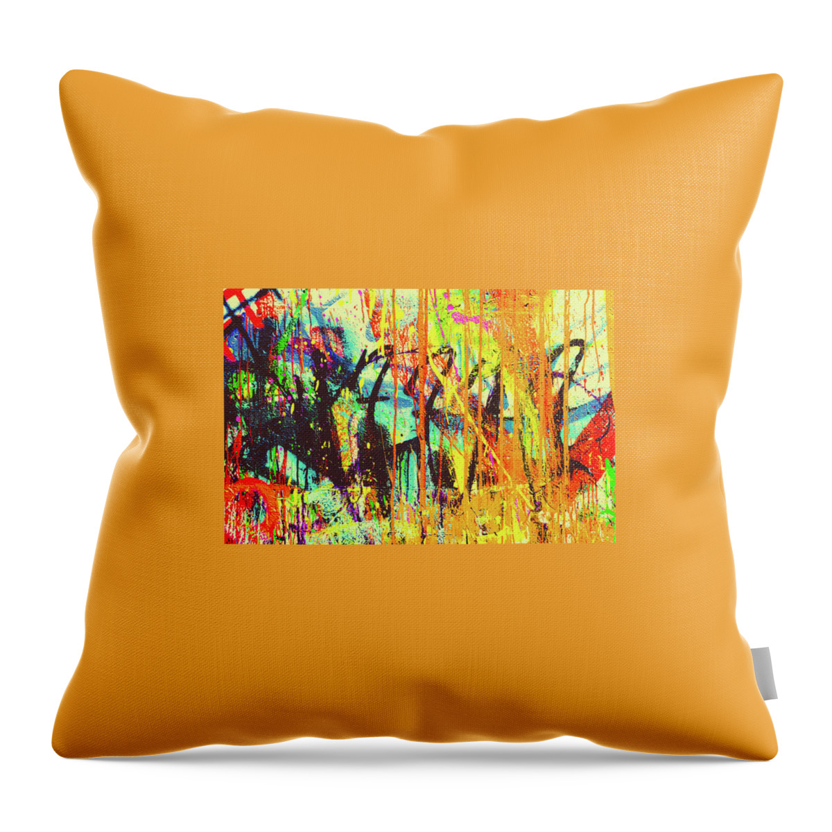 #createexplore Throw Pillow featuring the digital art Excitement by Ken Sexton