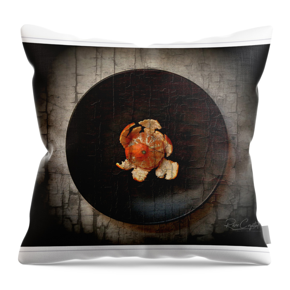 Still Life Throw Pillow featuring the photograph Exposed by Rene Crystal