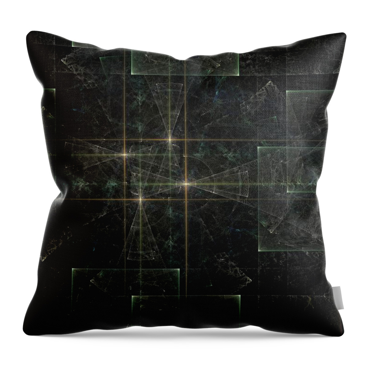 Home Throw Pillow featuring the digital art Fall So Freely Down by Jeff Iverson