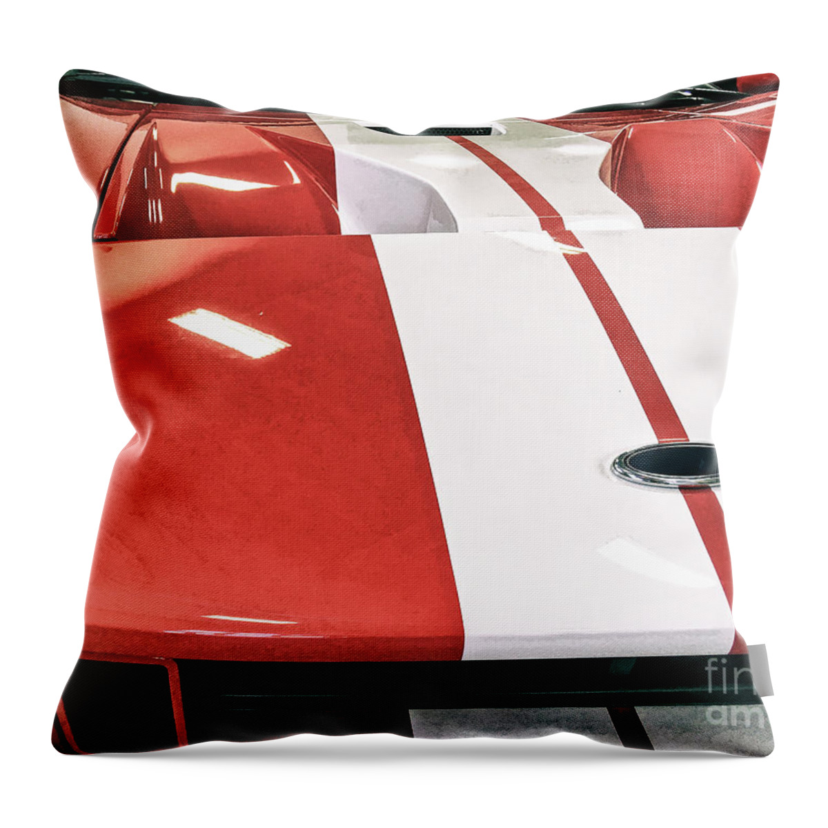 Sports-car Throw Pillow featuring the photograph Fast Car by Phil Perkins