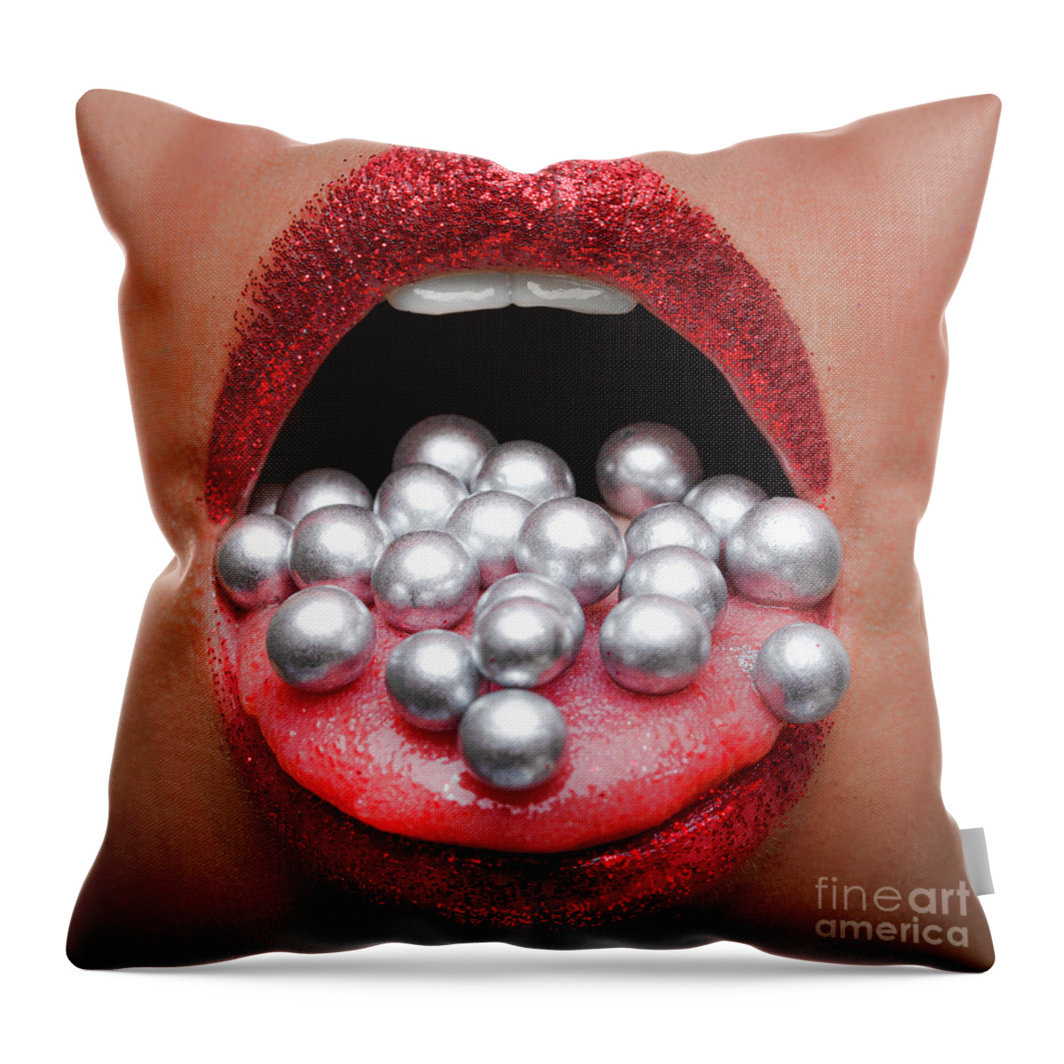 Luxury Throw Pillow featuring the photograph Fine Lux by Marco Crupi