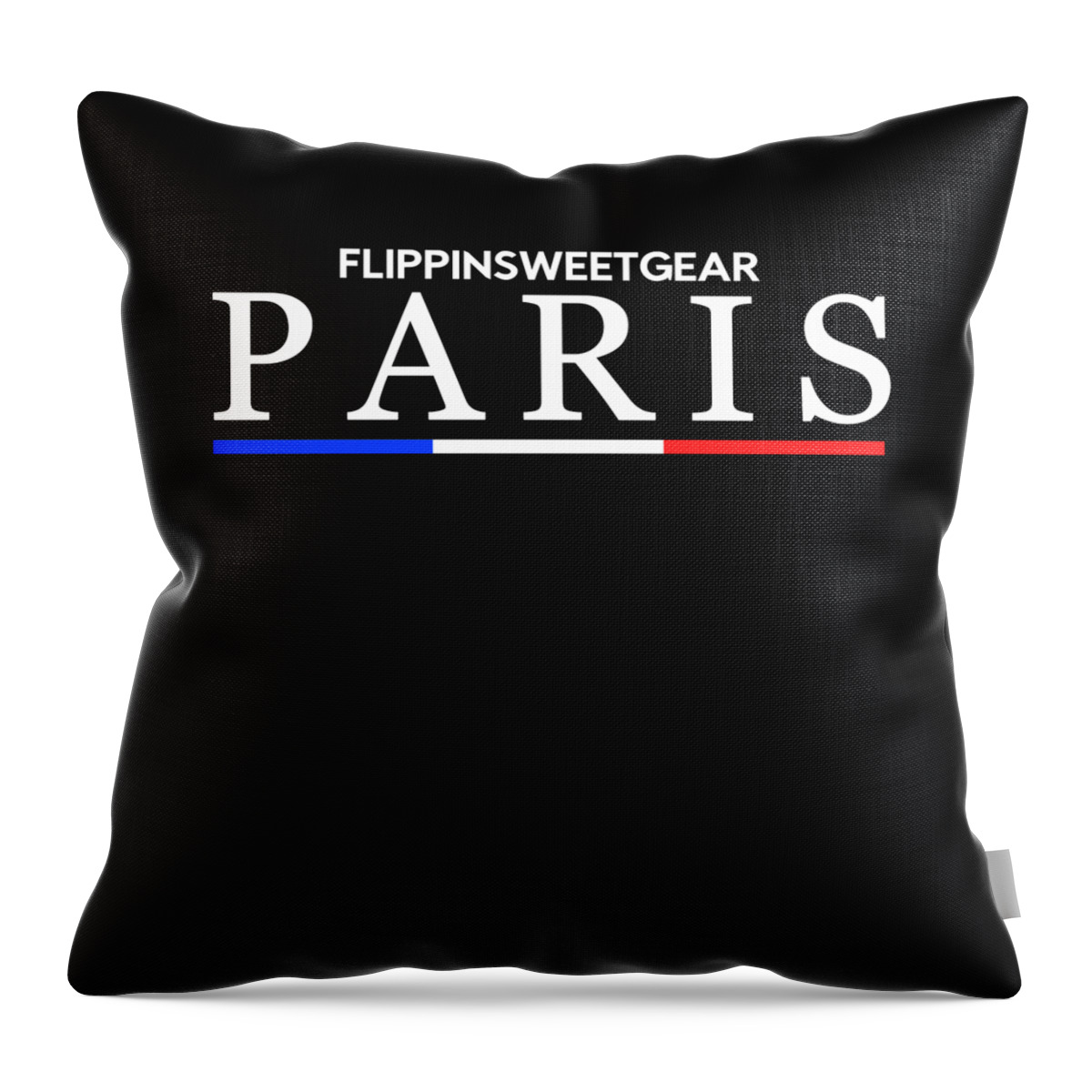 Cool Throw Pillow featuring the digital art FlippinSweetGear Paris Fashion by Flippin Sweet Gear