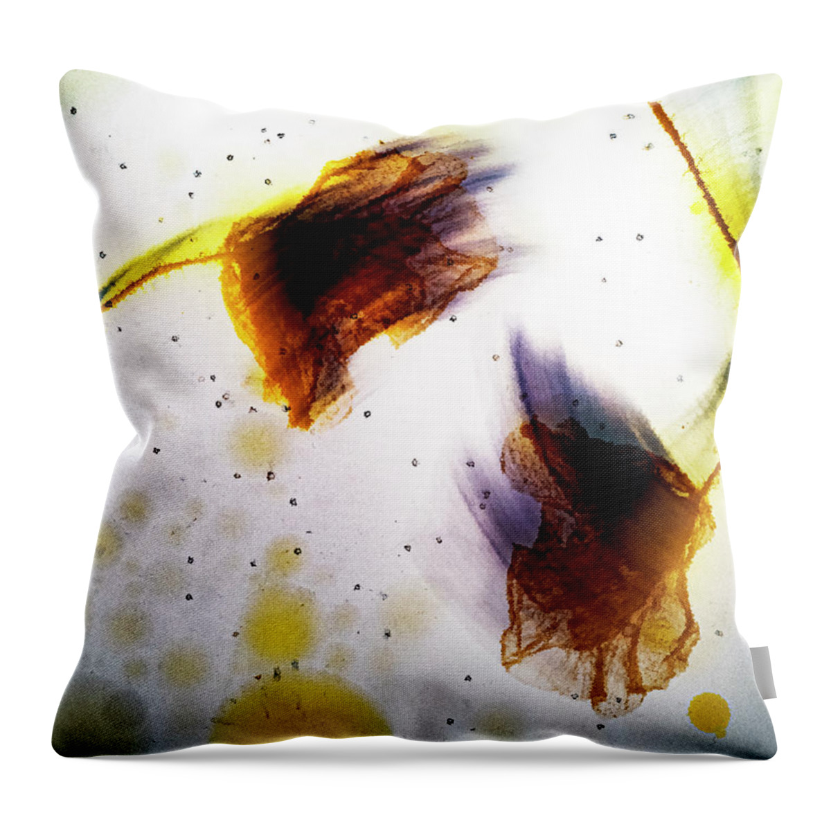 Poppy Throw Pillow featuring the photograph Floating dancers by Al Fio Bonina