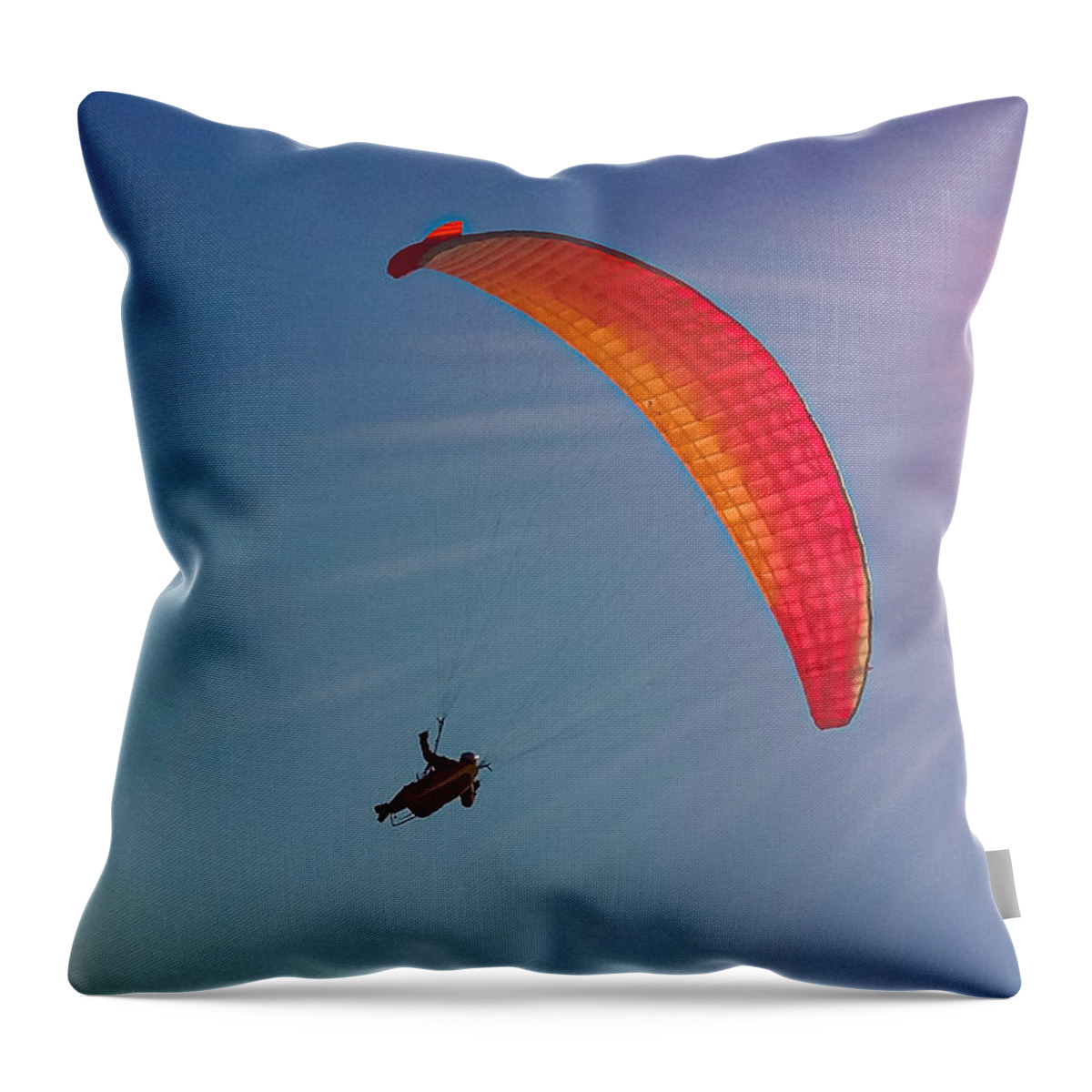 Adventure Throw Pillow featuring the photograph Flying High Towards The Sun by Andre Petrov
