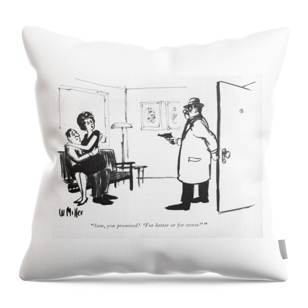 For Better Or For Worse Throw Pillow