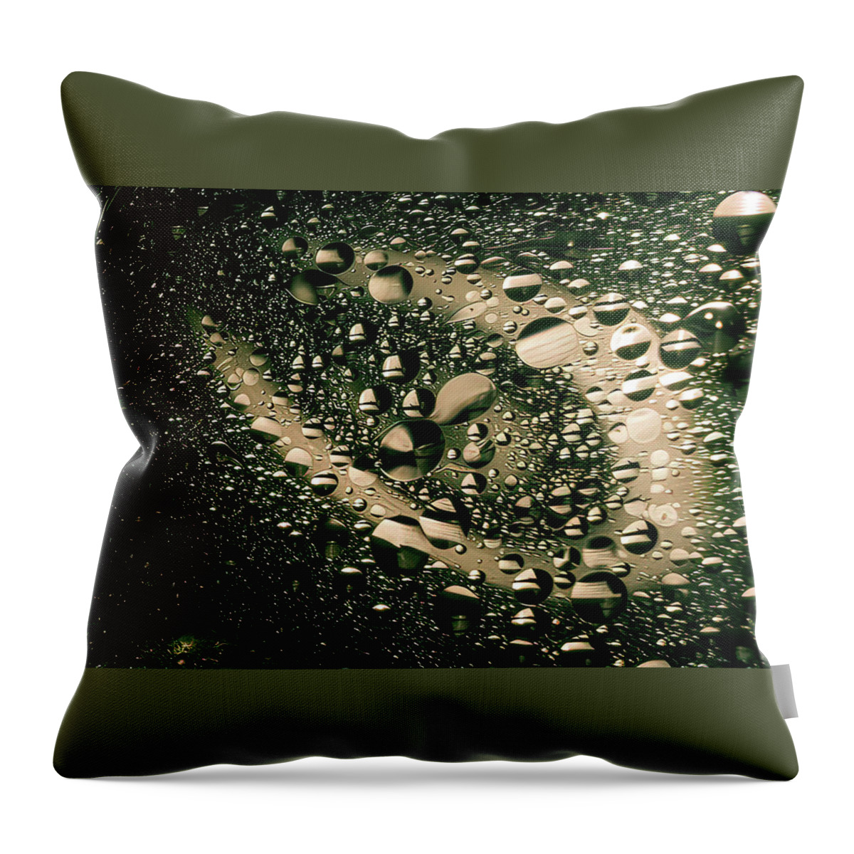 Imaginative Throw Pillow featuring the photograph Galactic travellers by Johannes Brienesse
