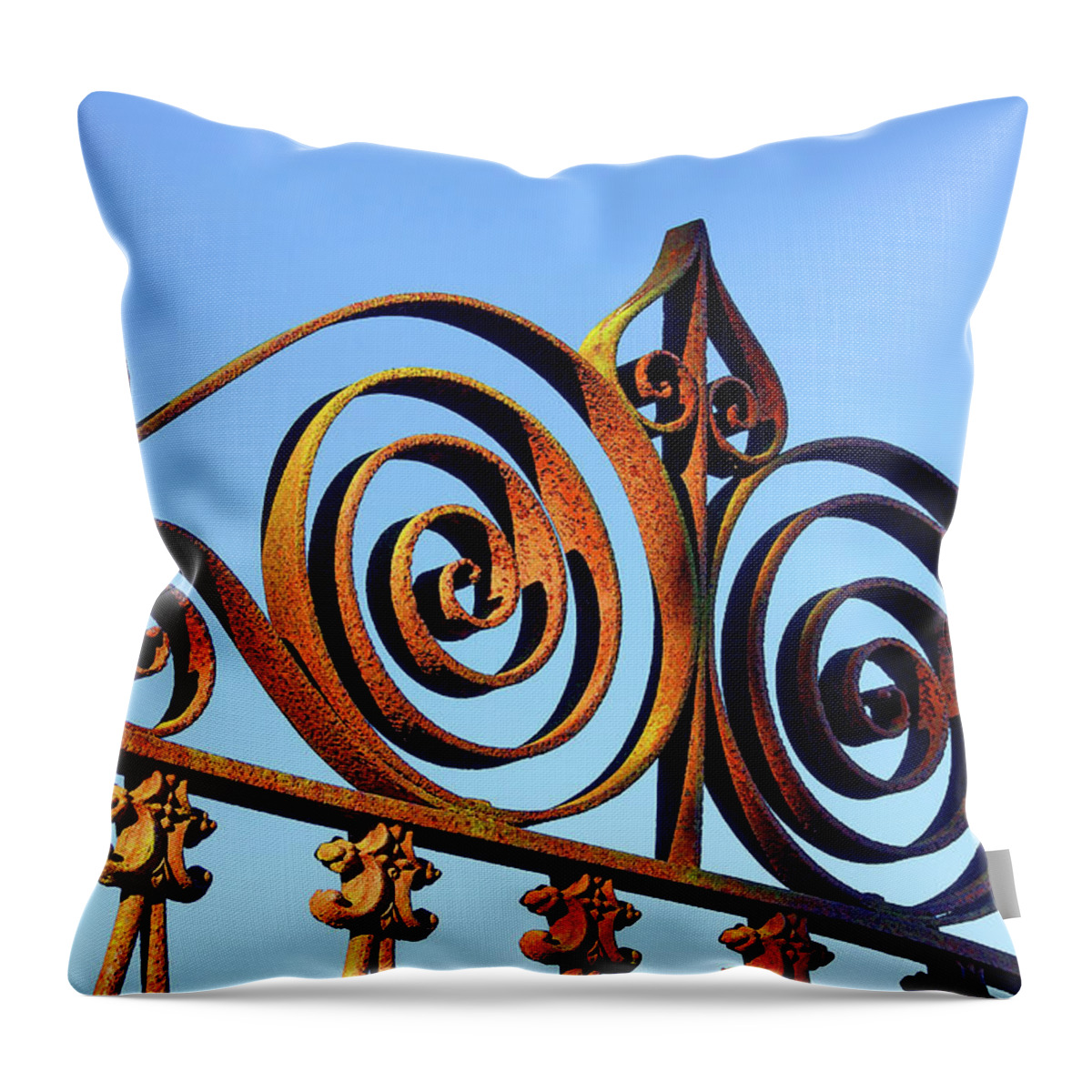 Saint Francisville Throw Pillow featuring the photograph Gateway To Heaven by David Lawson