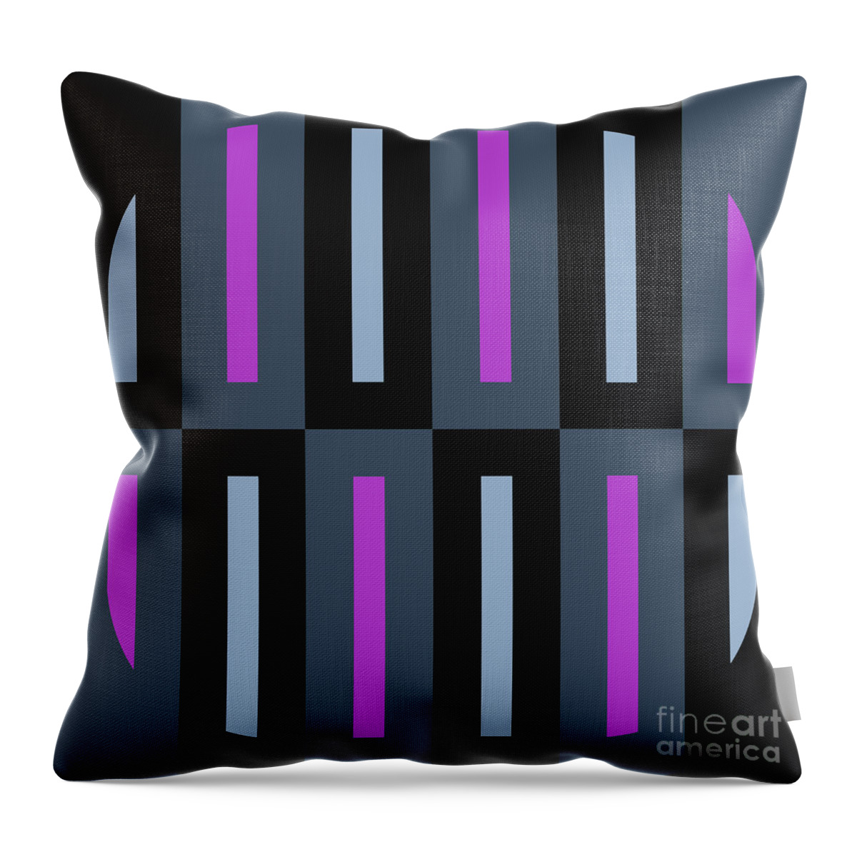 Patterns Throw Pillow featuring the digital art Geometric Designer Pattern 259c by Philip Preston