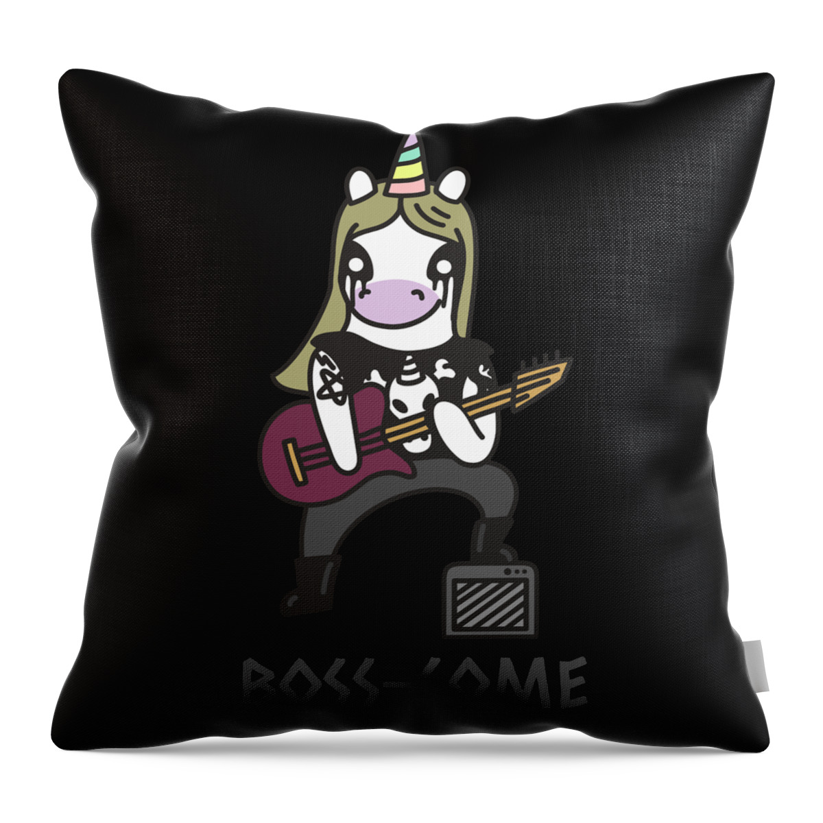 Christmas 2023 Throw Pillow featuring the digital art Gift for Boss Boss-Some Awesome by Flippin Sweet Gear
