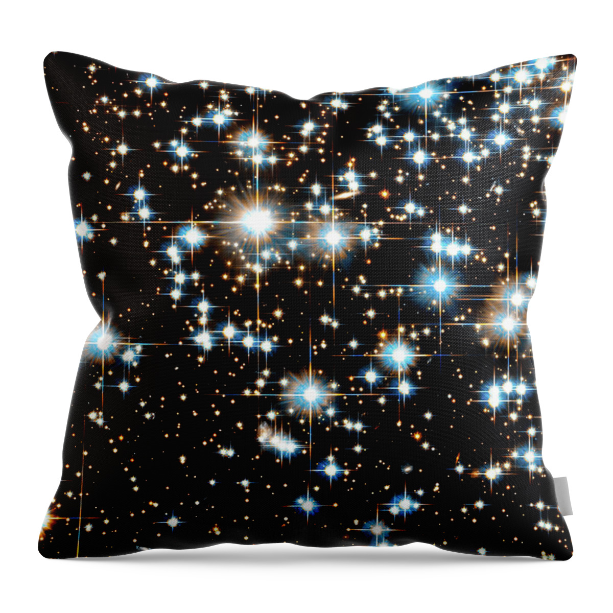 Ngc 6397 Throw Pillow featuring the photograph Globular Cluster NGC 6397 in Constellation Ara by M G Whittingham