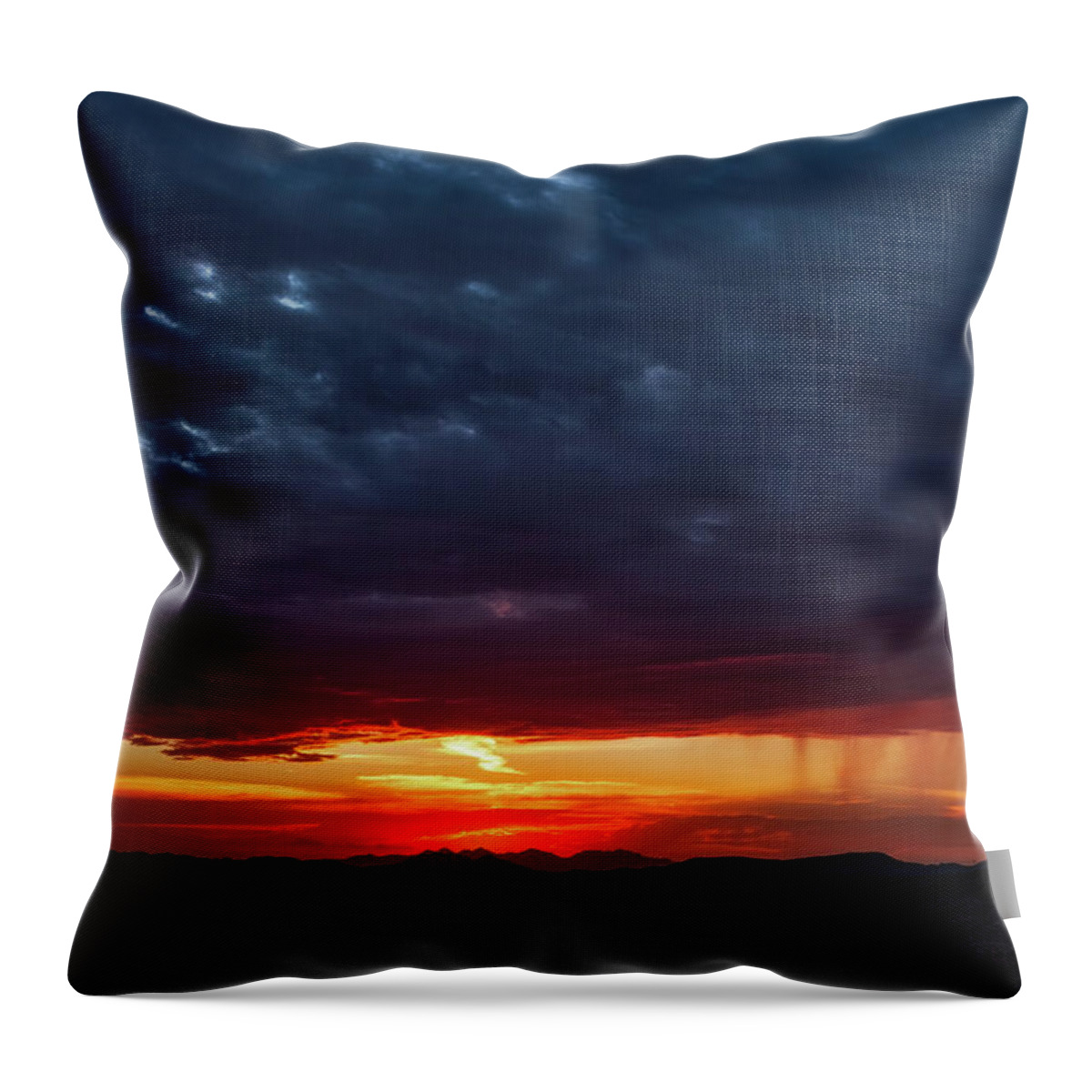 American Southwest Throw Pillow featuring the photograph Glorious by Rick Furmanek