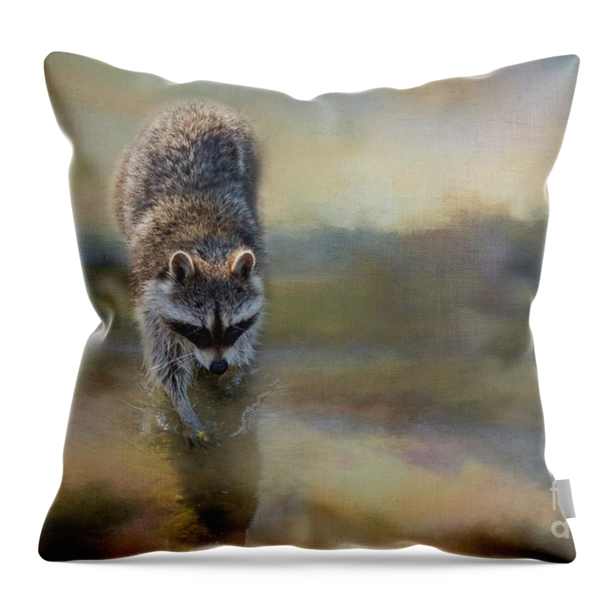 #faatoppicks Throw Pillow featuring the photograph Got Fish? by Eva Lechner