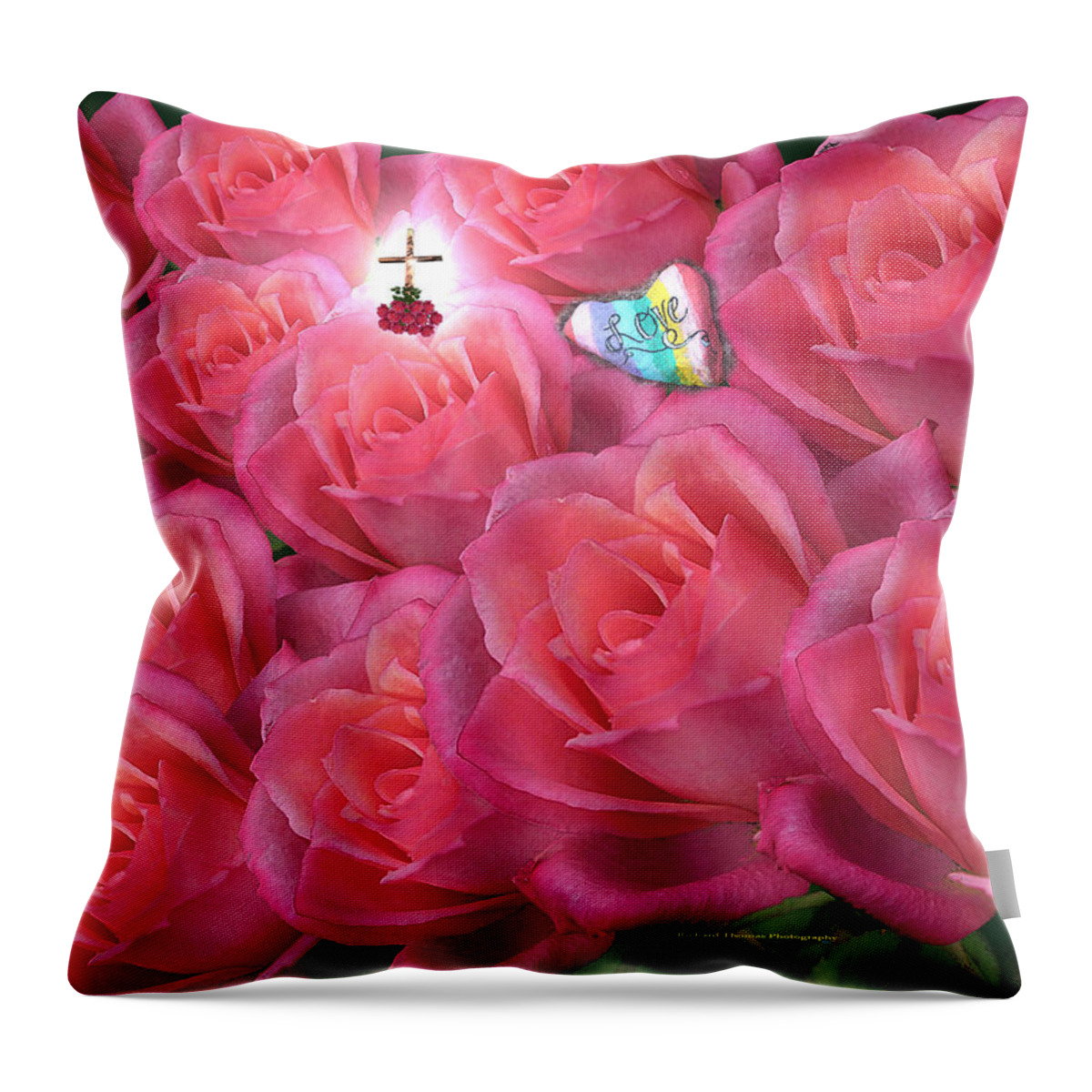 Love Throw Pillow featuring the photograph Greatest Love by Richard Thomas