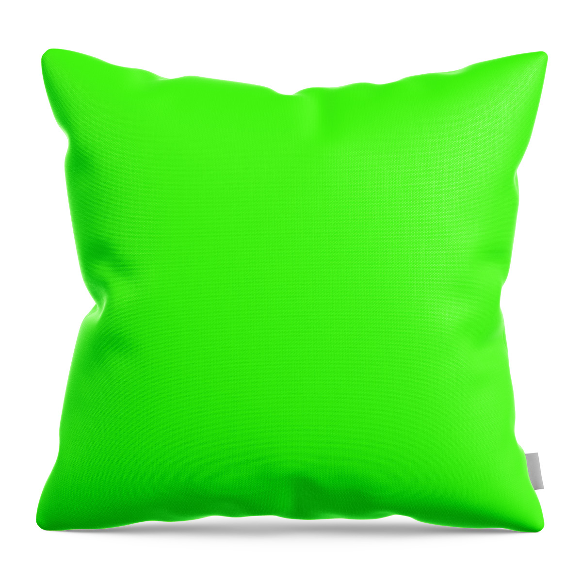 Green Throw Pillow featuring the digital art Green by Brian Carson