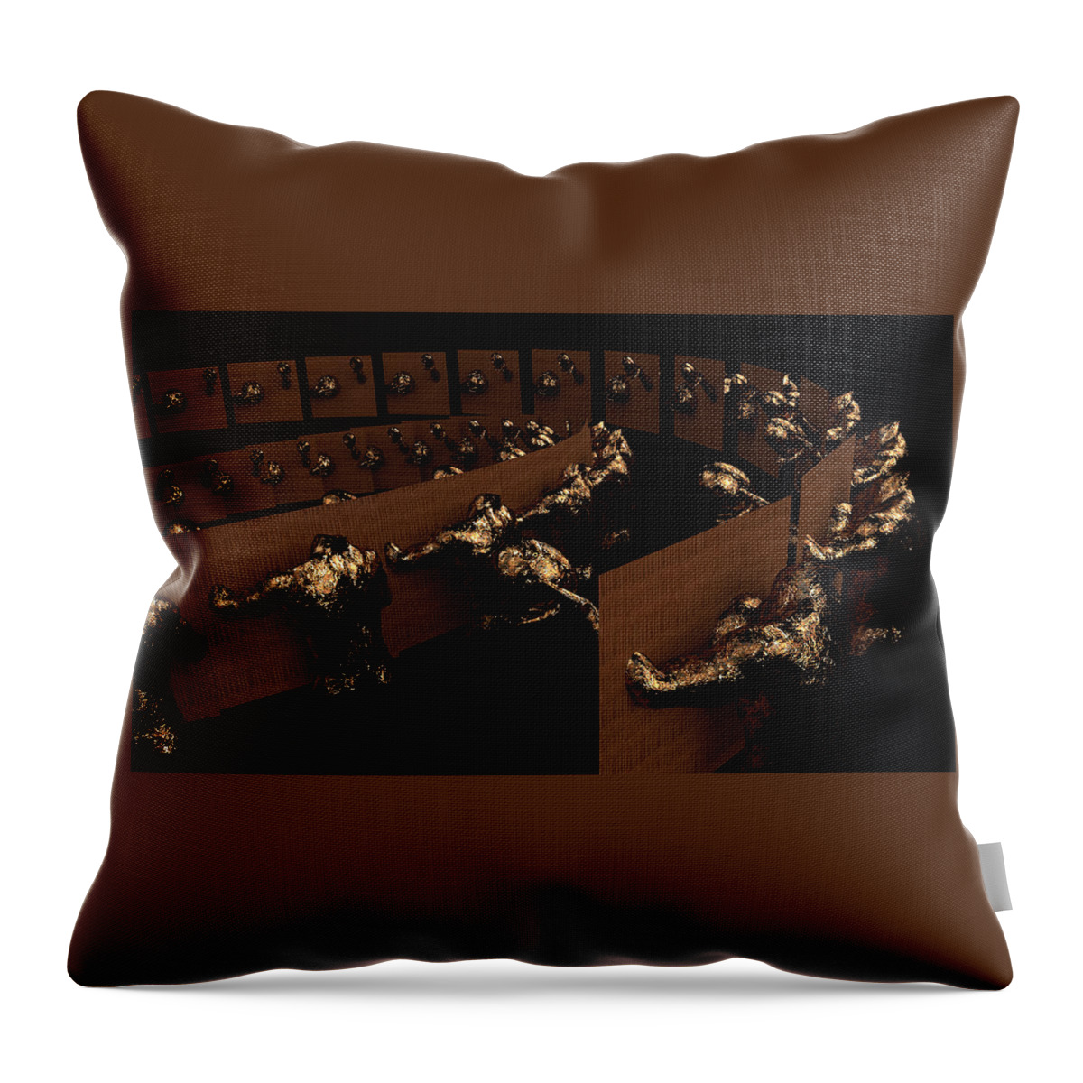 House Of Commons Throw Pillow featuring the digital art House of Uncommons by Carmen Hathaway