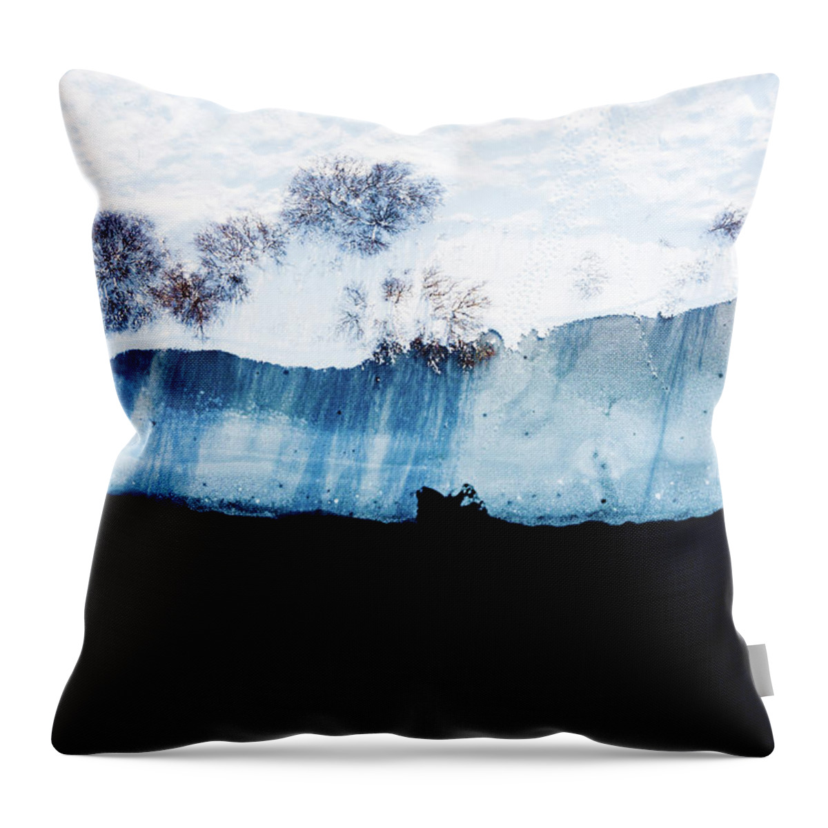 Iceland Throw Pillow featuring the photograph Iceland by Marino Flovent