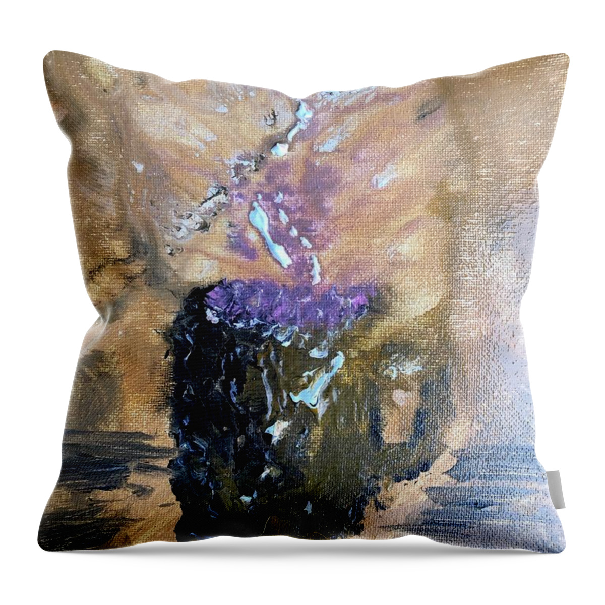 Still Life Throw Pillow featuring the painting Ifonly by Bethany Beeler