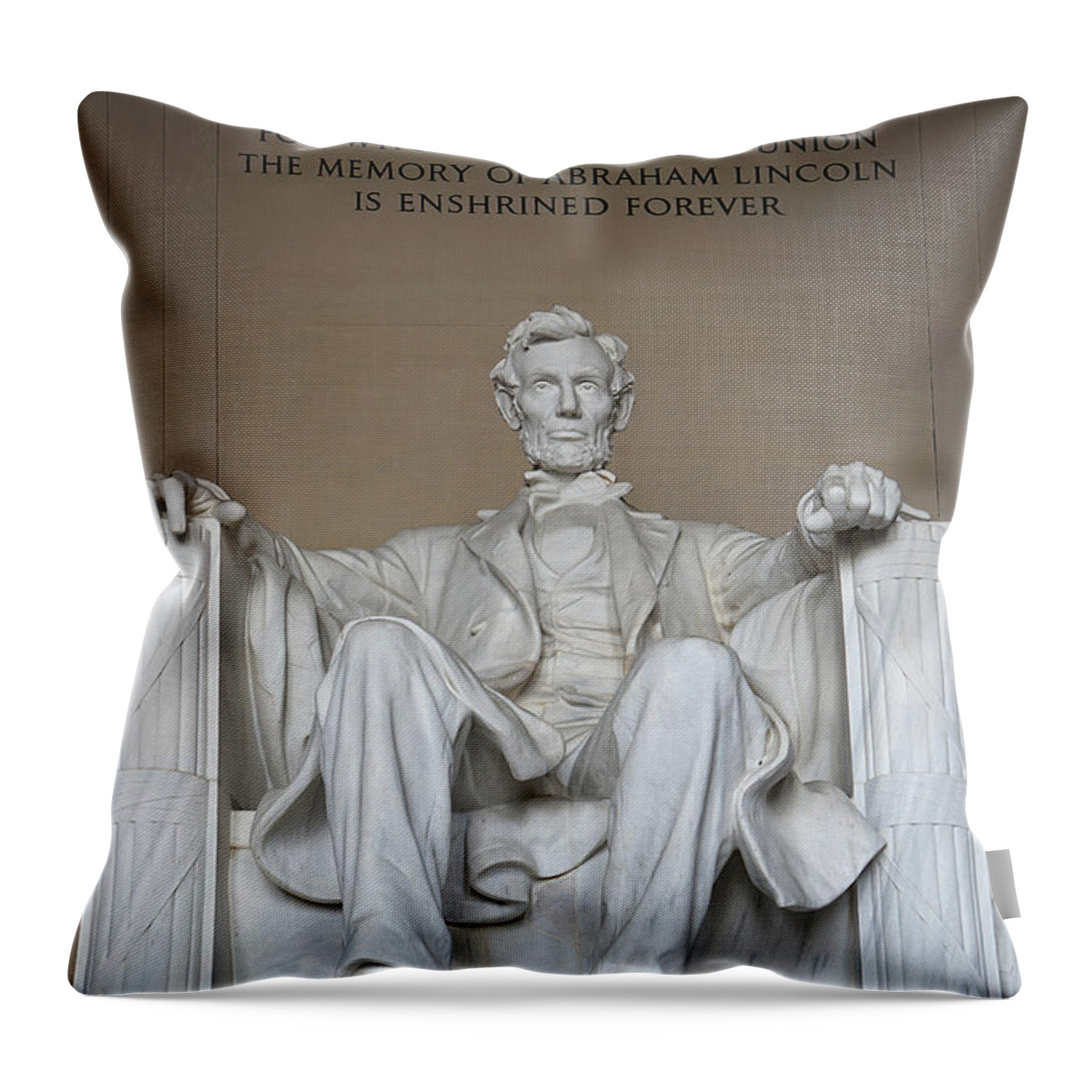 Richard Reeve Throw Pillow featuring the photograph In the Hearts of the People by Richard Reeve