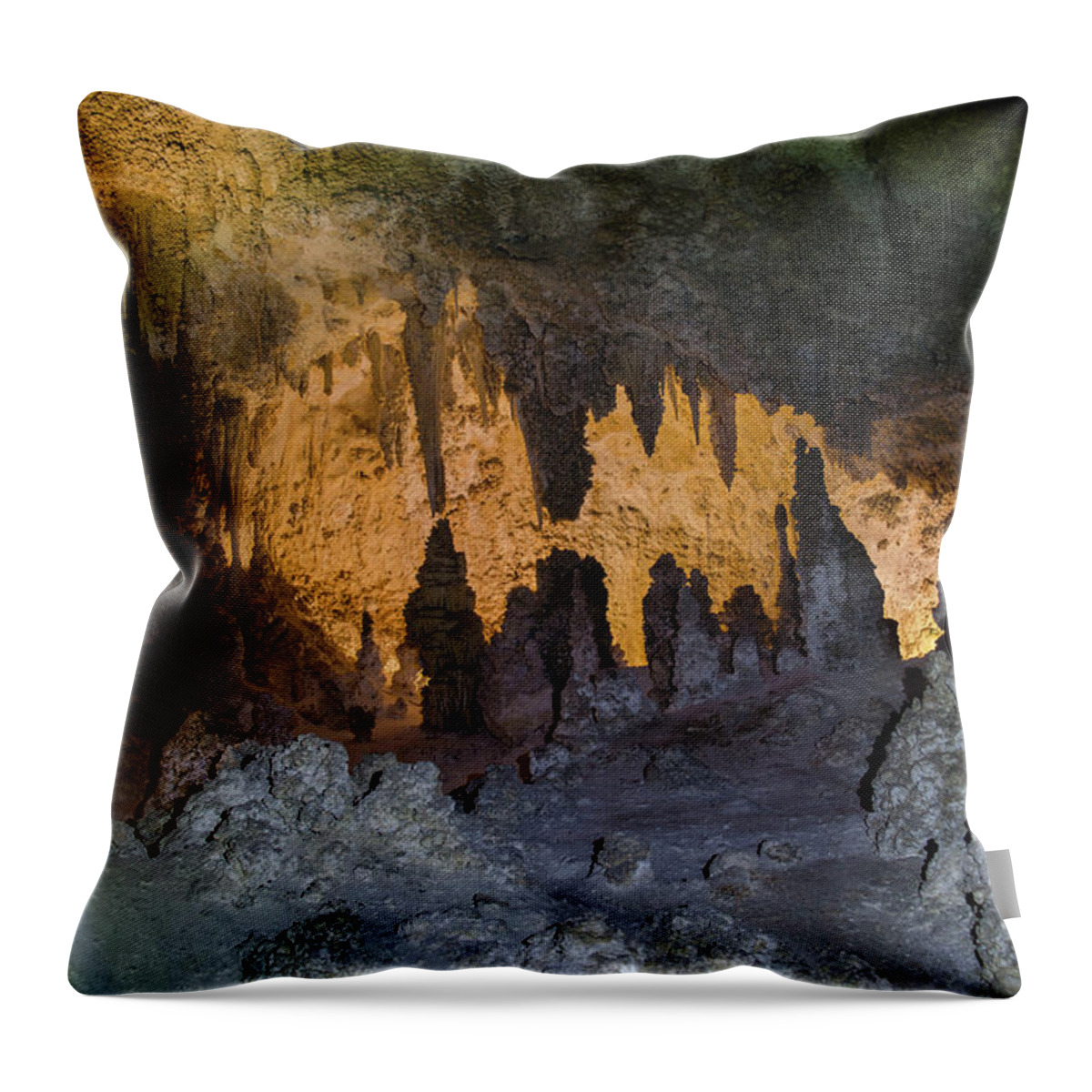 Carlsbad Throw Pillow featuring the photograph Inner Space by Segura Shaw Photography