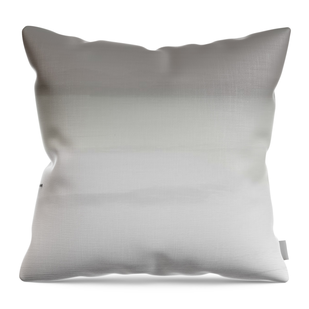 White Throw Pillow featuring the photograph Into the white by Jim Signorelli