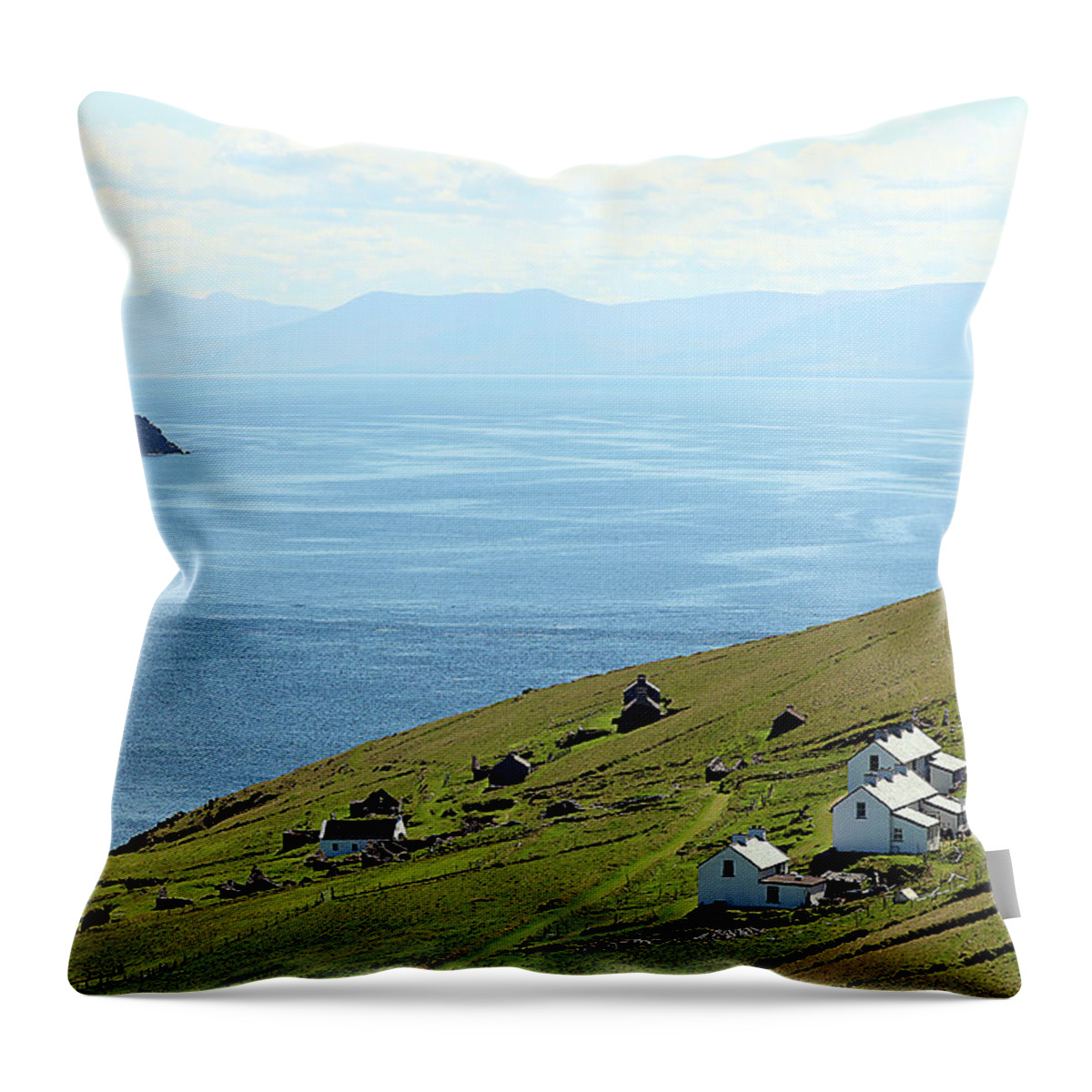  Throw Pillow featuring the photograph Ireland 40 by Eric Pengelly